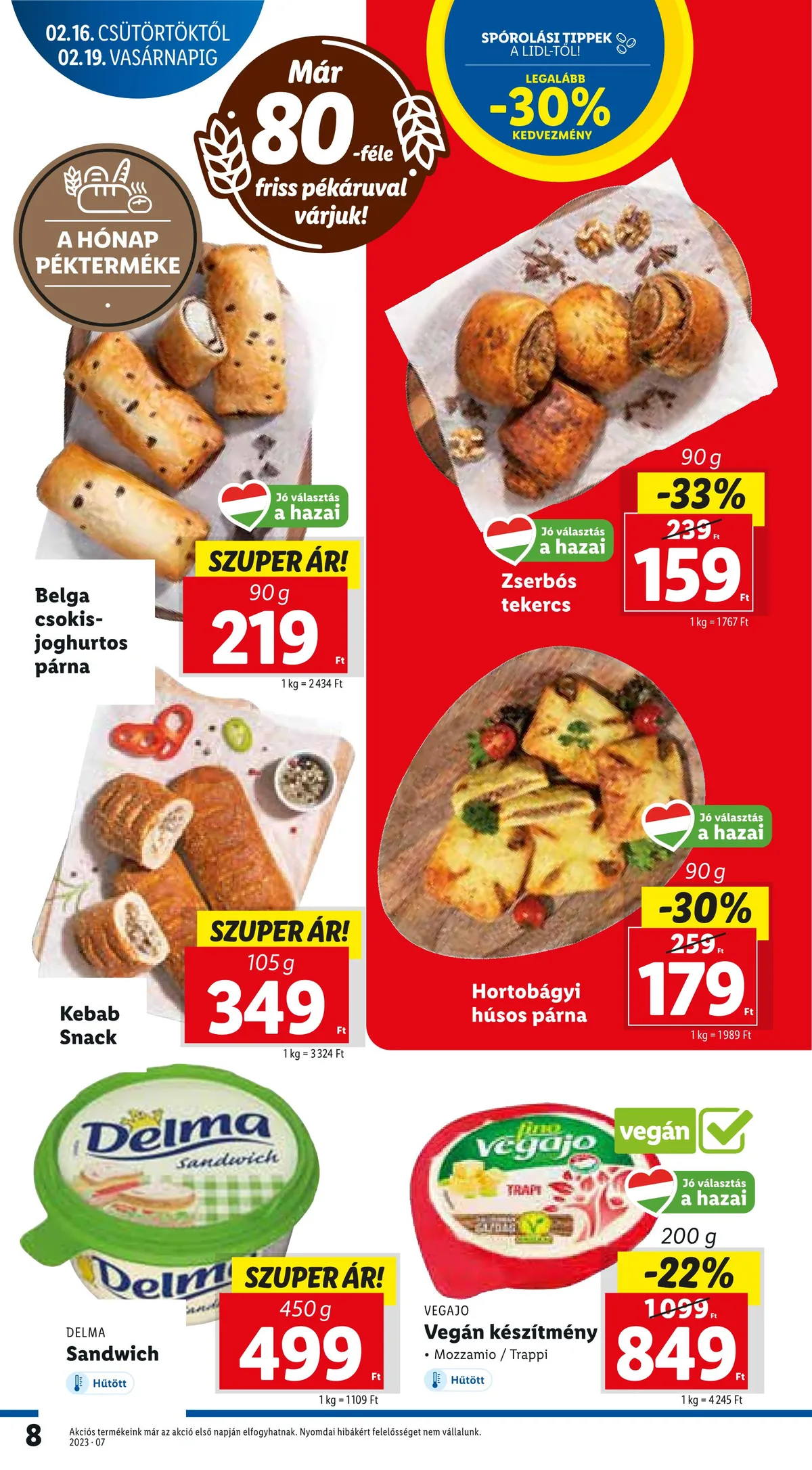 Lidl akciós újság 02.16–02.22 – 8. oldal