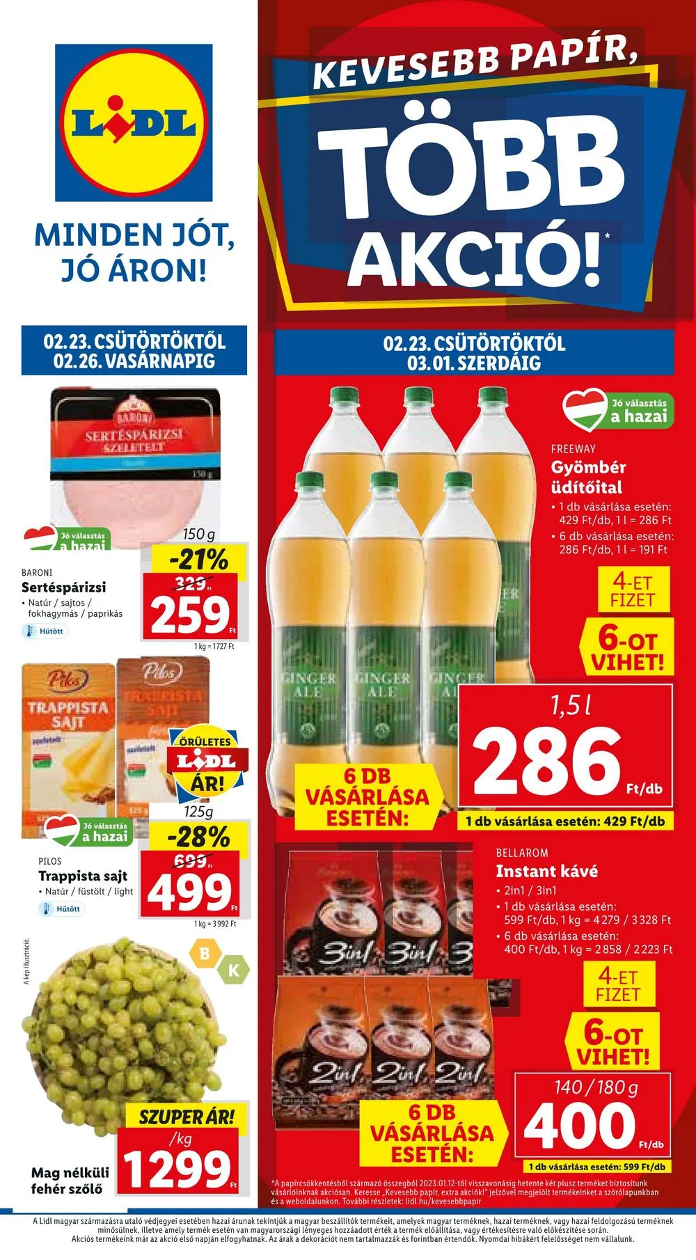 Lidl akciós újság 02.23–03.01