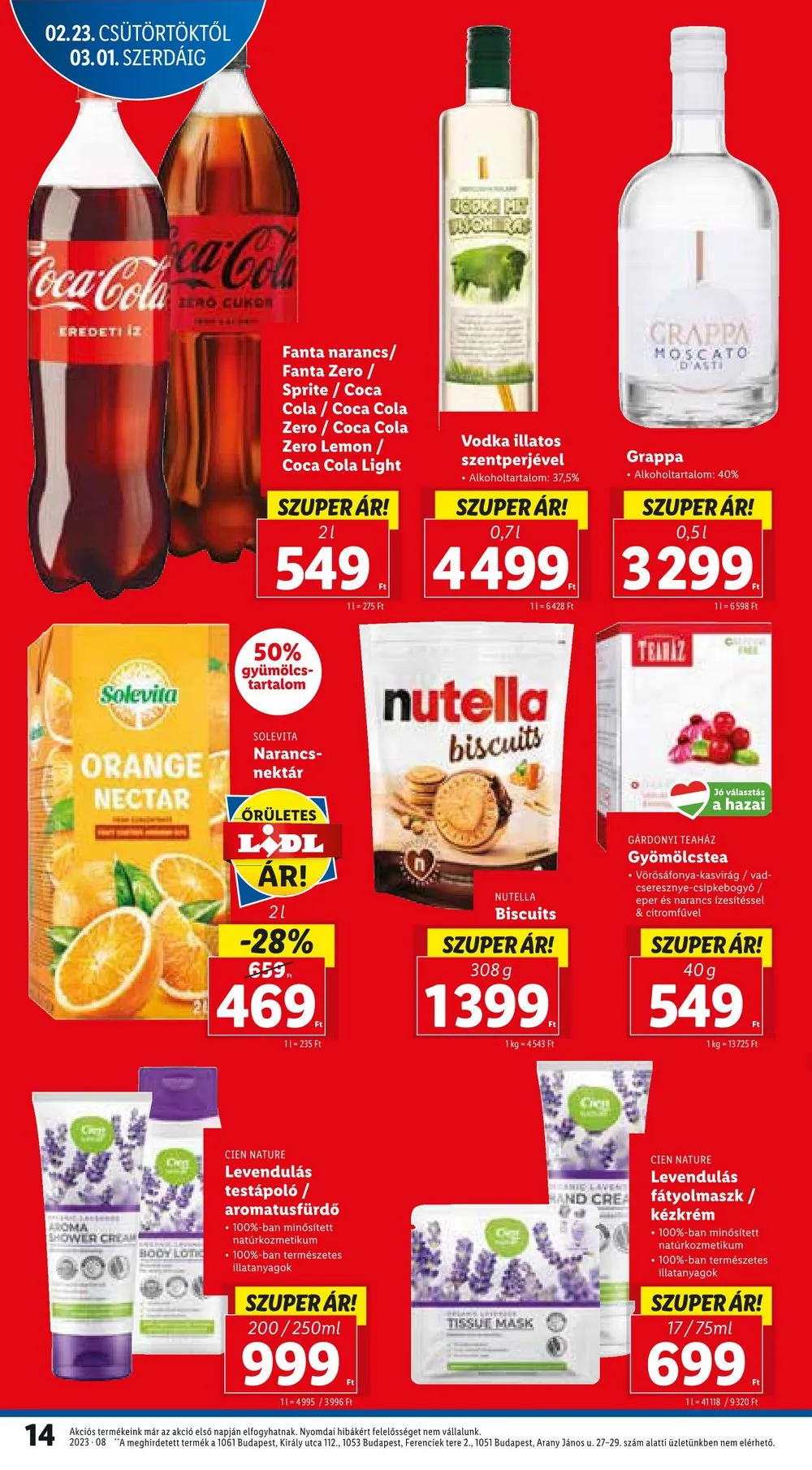Lidl akciós újság 02.23–03.01 – 14. oldal