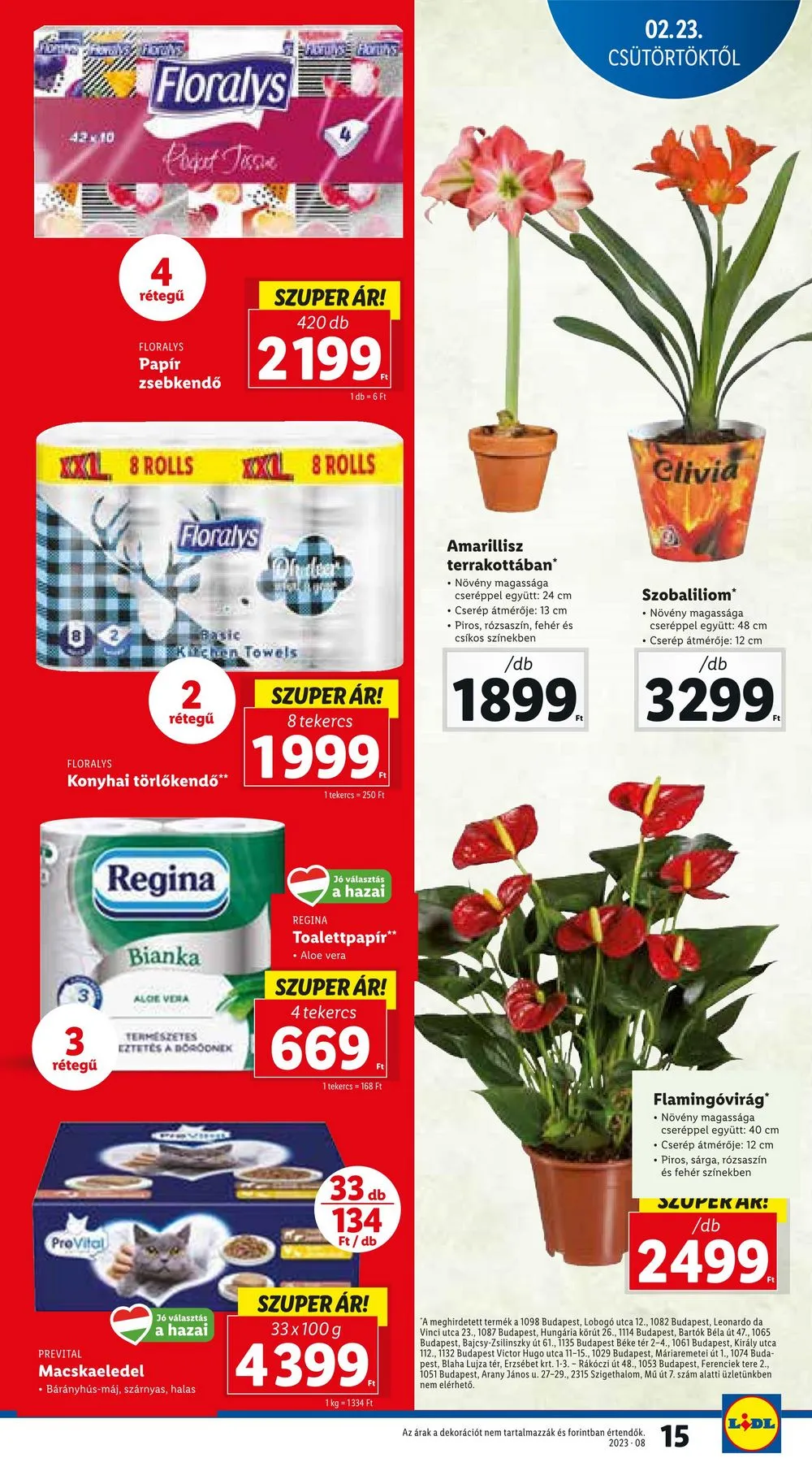 Lidl akciós újság 02.23–03.01 – 15. oldal