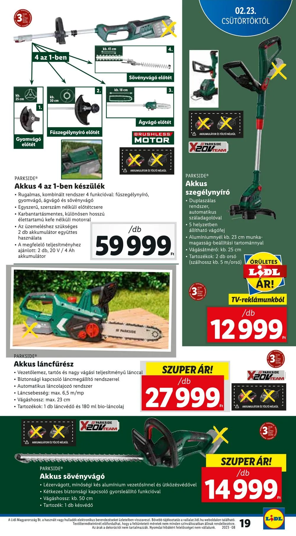 Lidl akciós újság 02.23–03.01 – 19. oldal