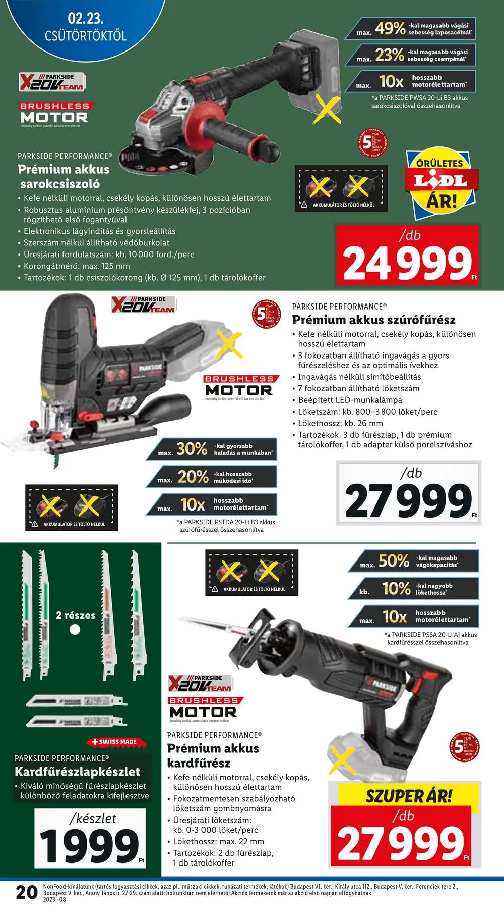 Lidl akciós újság 02.23–03.01 – 20. oldal