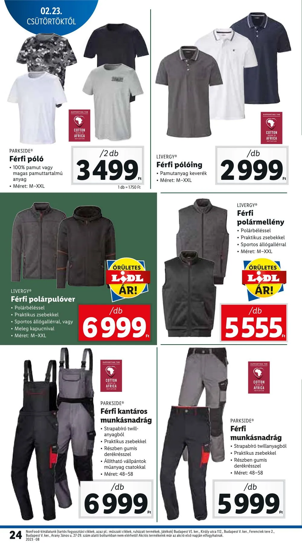 Lidl akciós újság 02.23–03.01 – 24. oldal