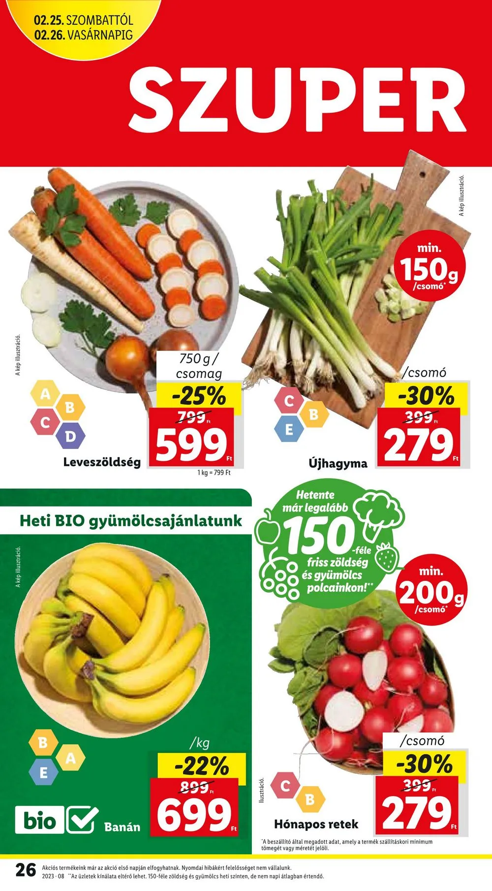 Lidl akciós újság 02.23–03.01 – 26. oldal