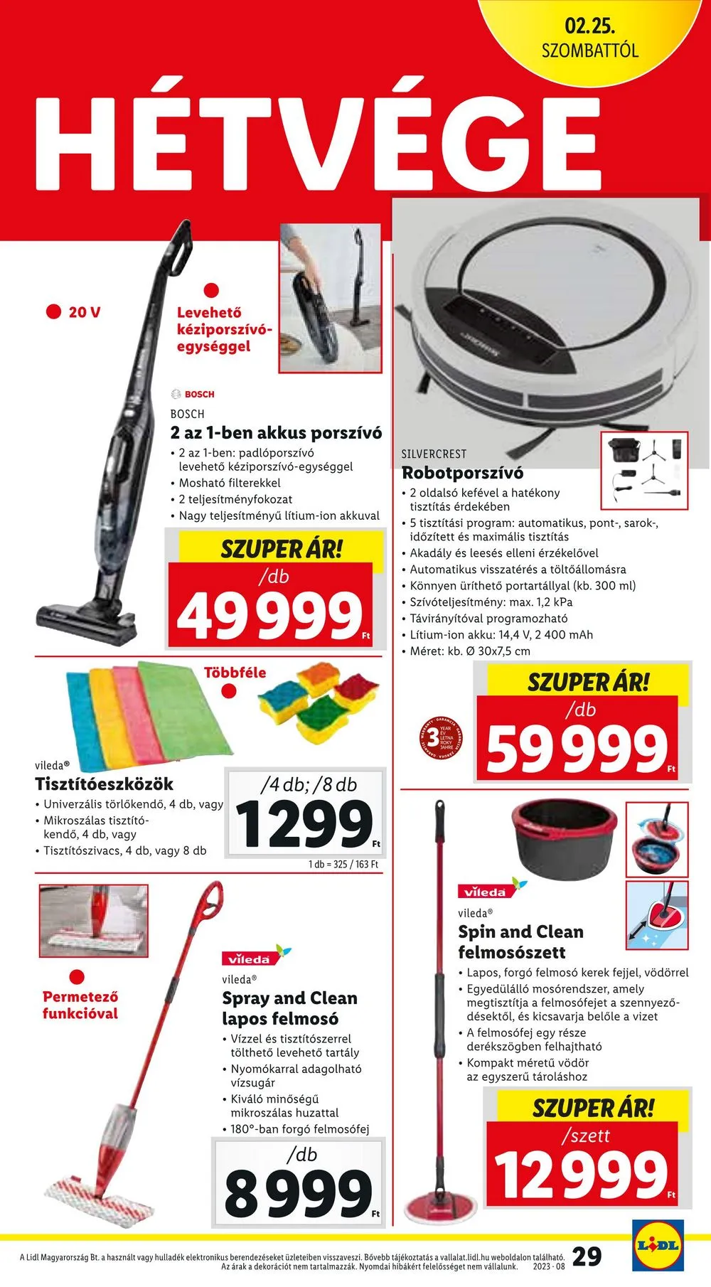 Lidl akciós újság 02.23–03.01 – 29. oldal