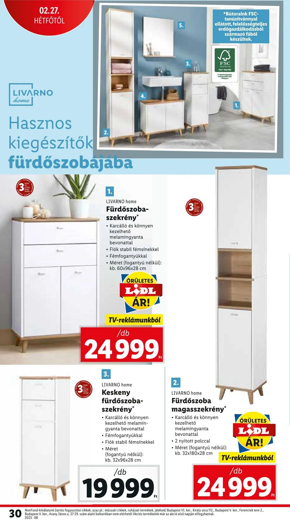 Lidl akciós újság 02.23–03.01 – 30. oldal