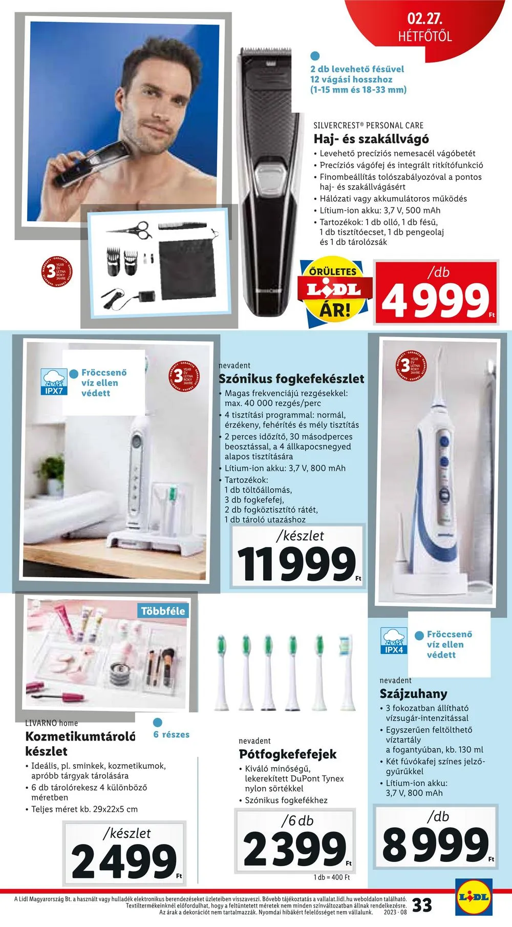 Lidl akciós újság 02.23–03.01 – 33. oldal