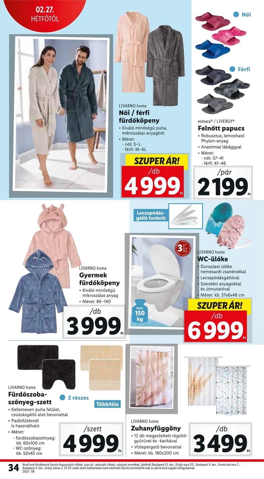 Lidl akciós újság 02.23–03.01 – 34. oldal