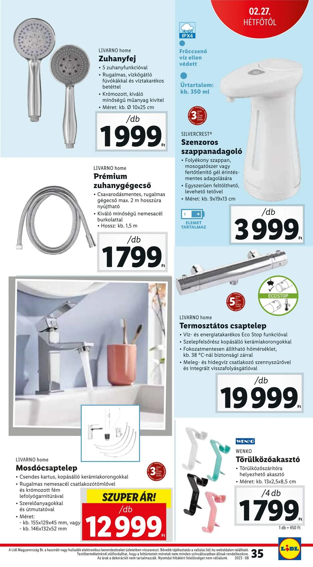Lidl akciós újság 02.23–03.01 – 35. oldal