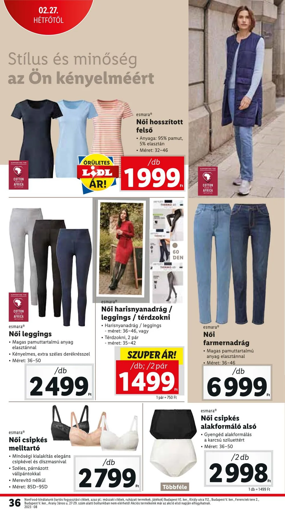 Lidl akciós újság 02.23–03.01 – 36. oldal