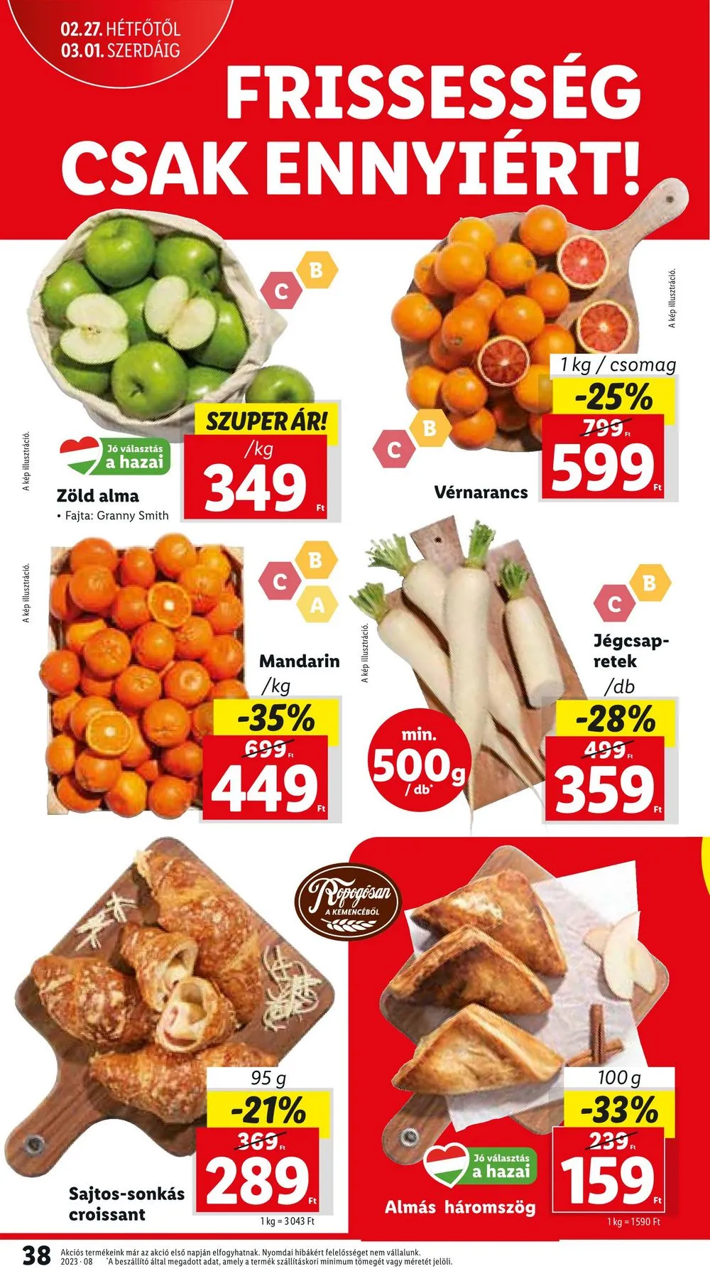 Lidl akciós újság 02.23–03.01 – 38. oldal