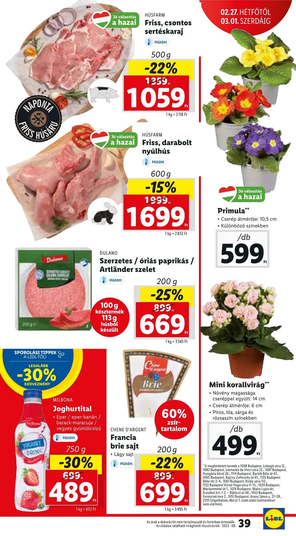 Lidl akciós újság 02.23–03.01 – 39. oldal