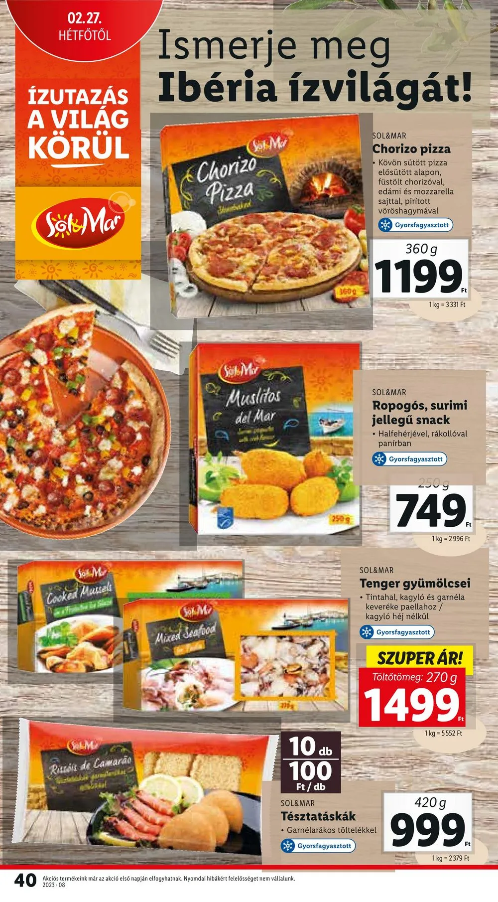 Lidl akciós újság 02.23–03.01 – 40. oldal