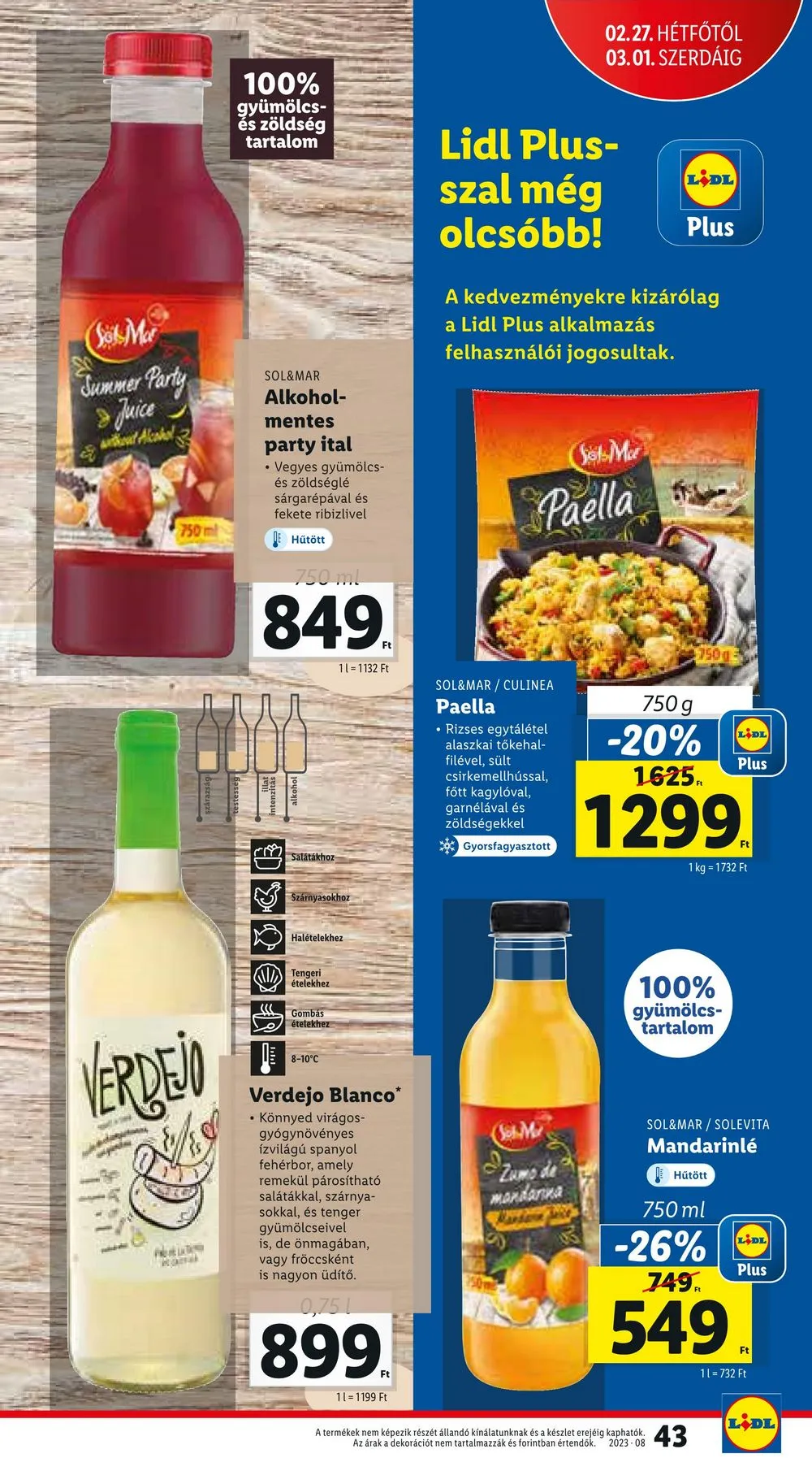 Lidl akciós újság 02.23–03.01 – 43. oldal