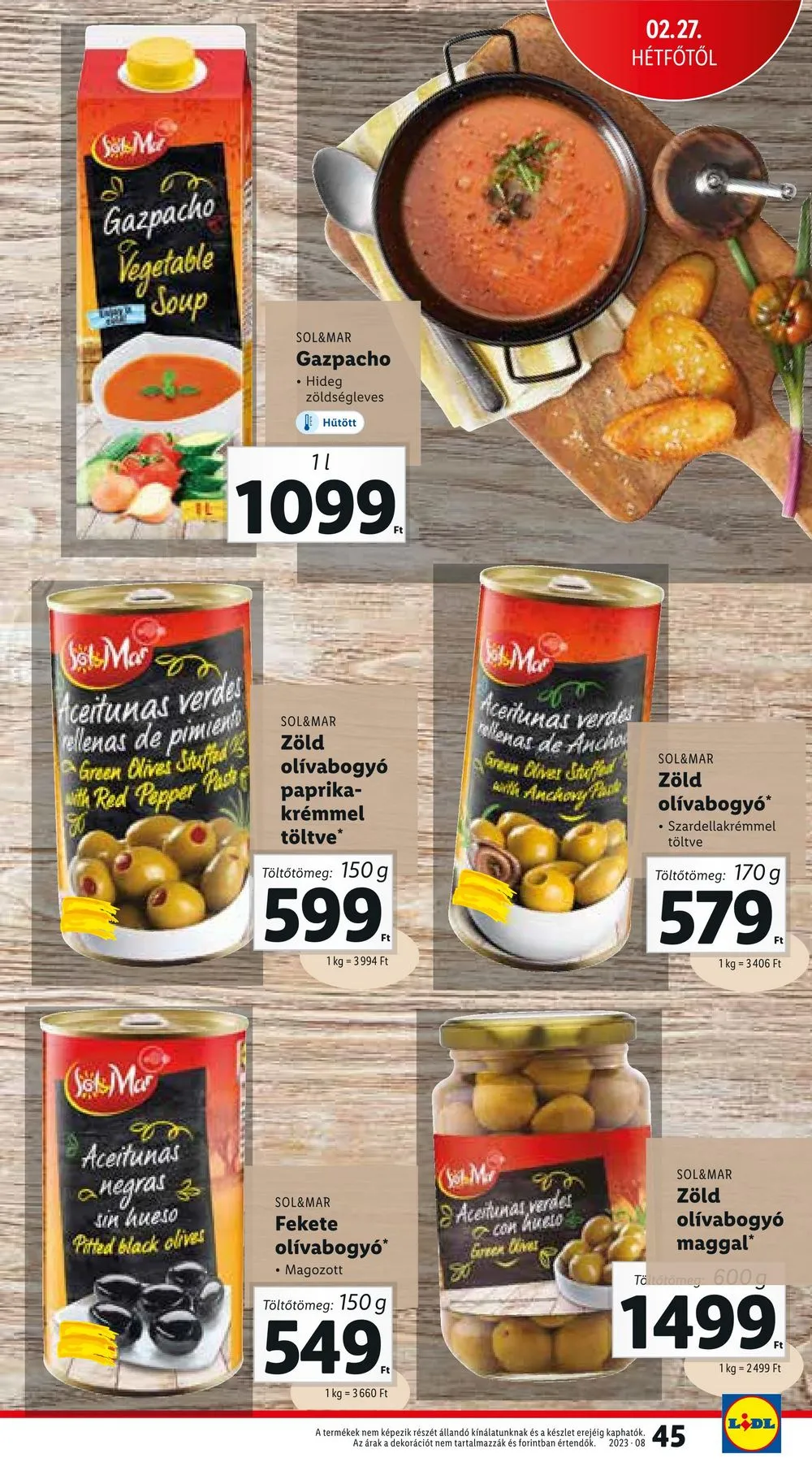 Lidl akciós újság 02.23–03.01 – 45. oldal