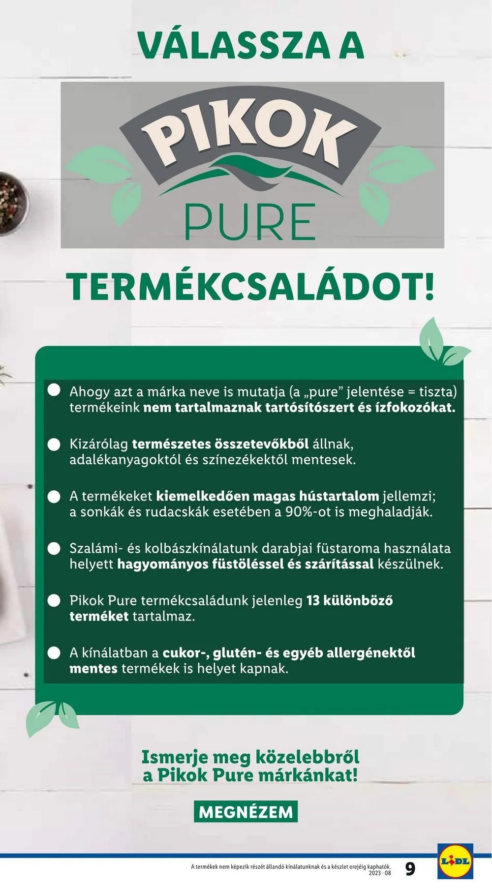 Lidl akciós újság 02.23–03.01 – 9. oldal