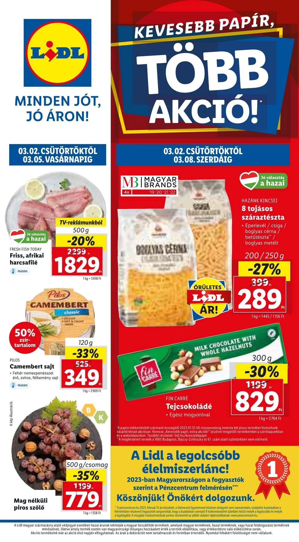 Lidl akciós újság 03.02–03.08