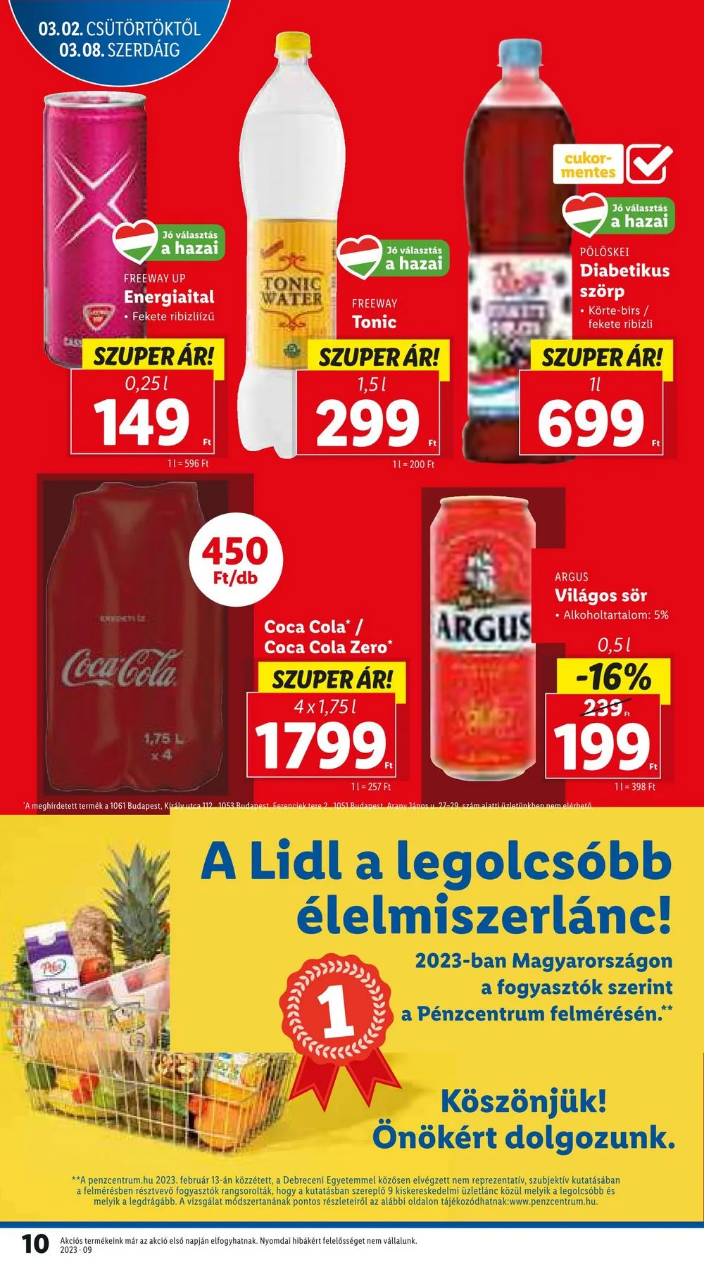 Lidl akciós újság 03.02–03.08 – 10. oldal