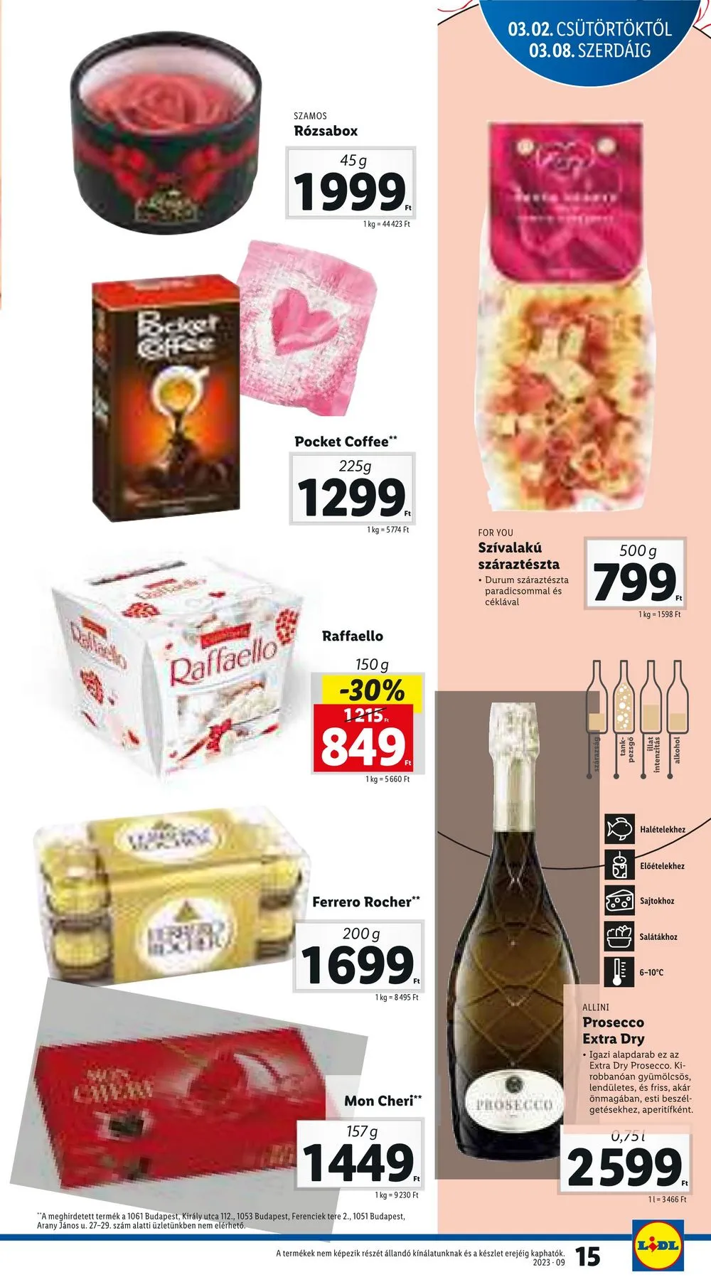 Lidl akciós újság 03.02–03.08 – 15. oldal