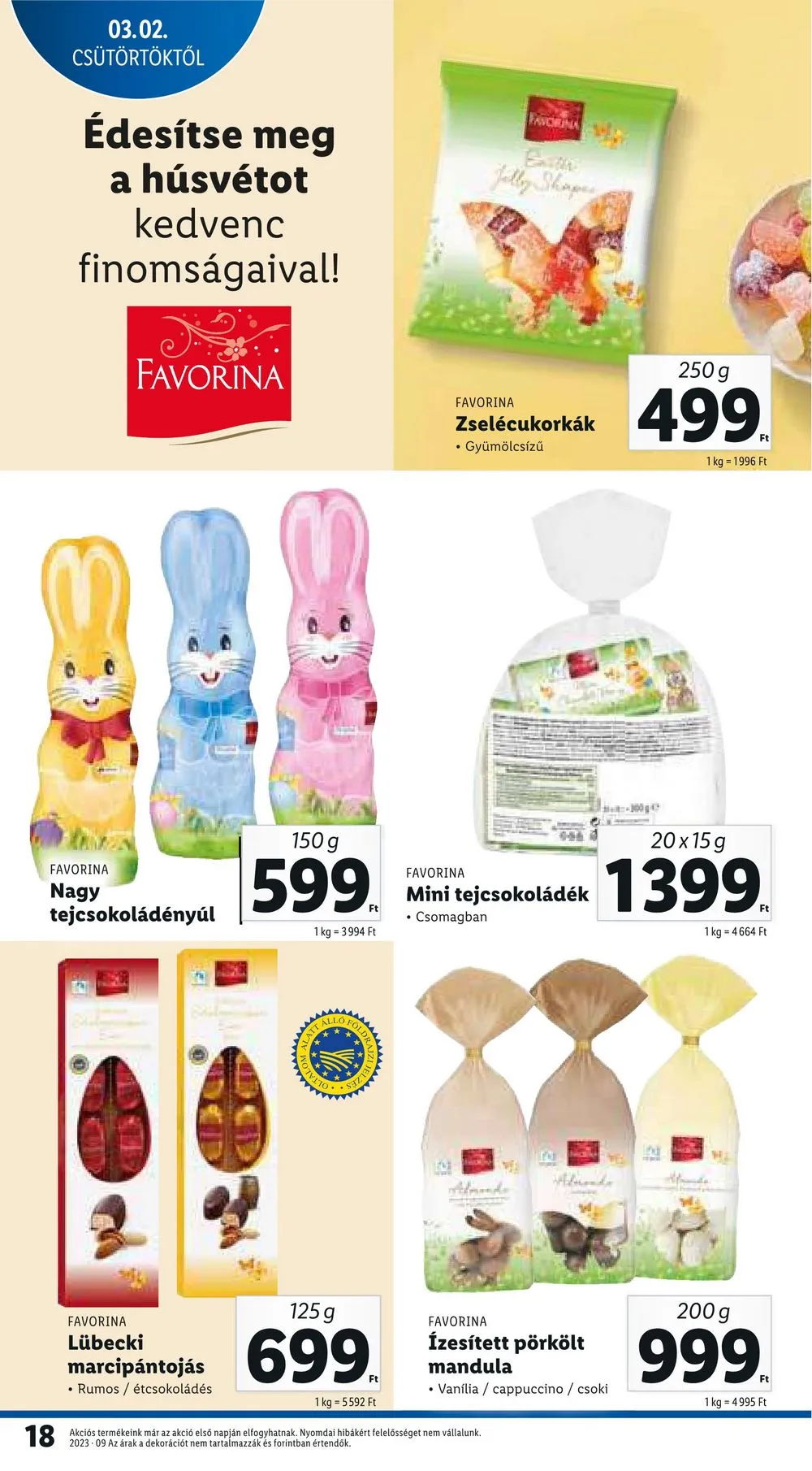 Lidl akciós újság 03.02–03.08 – 18. oldal