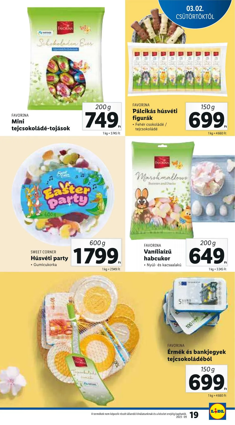 Lidl akciós újság 03.02–03.08 – 19. oldal