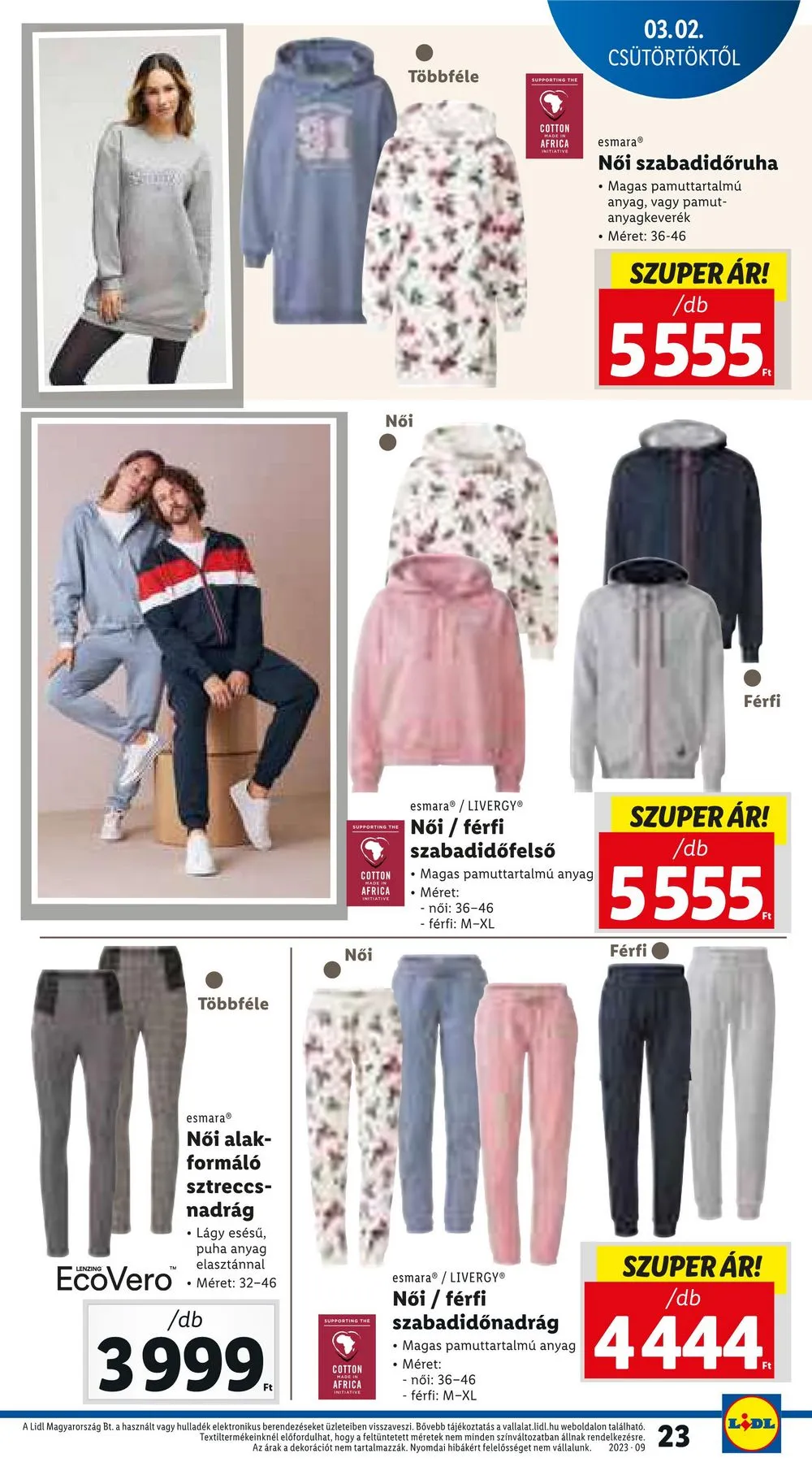 Lidl akciós újság 03.02–03.08 – 23. oldal