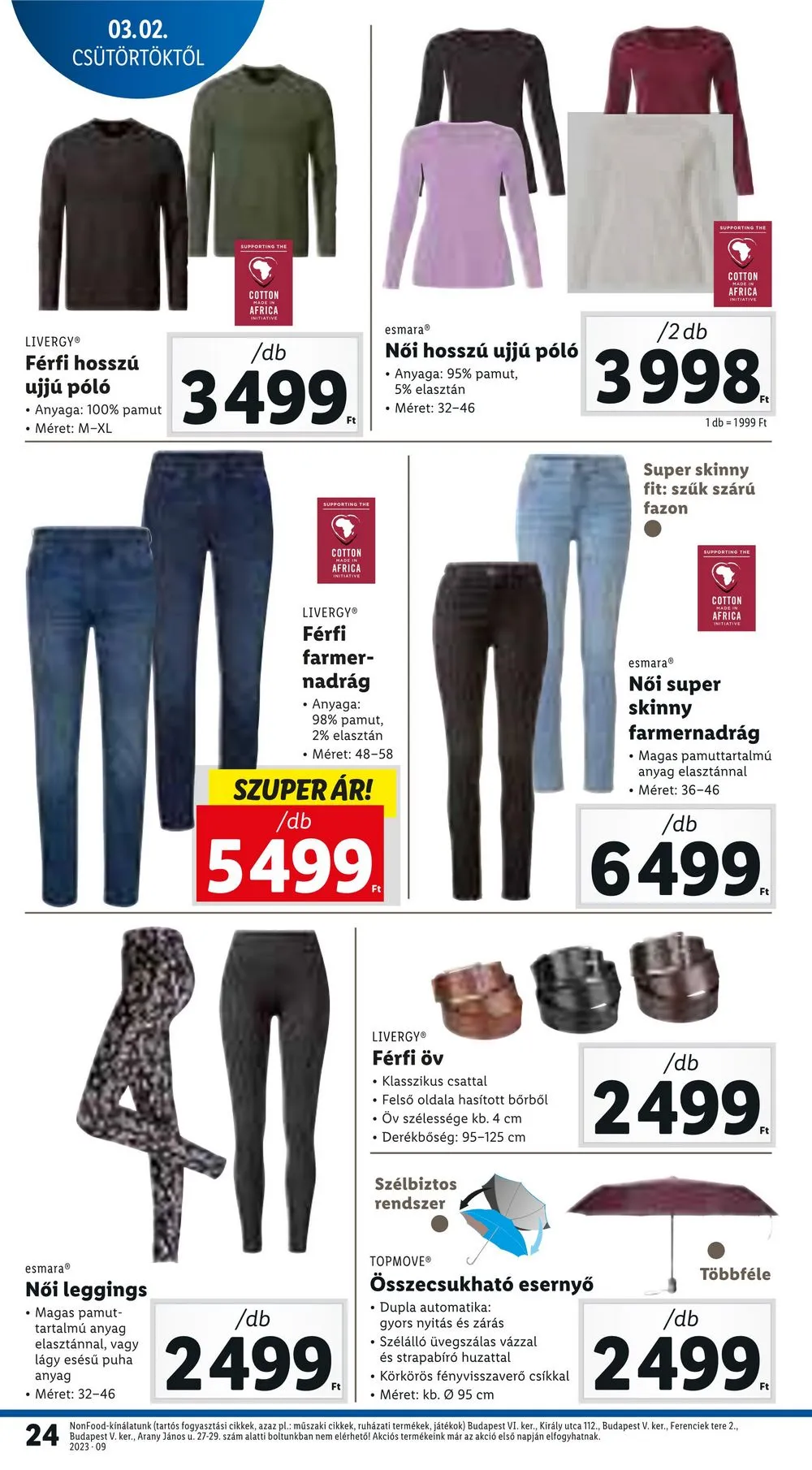 Lidl akciós újság 03.02–03.08 – 24. oldal