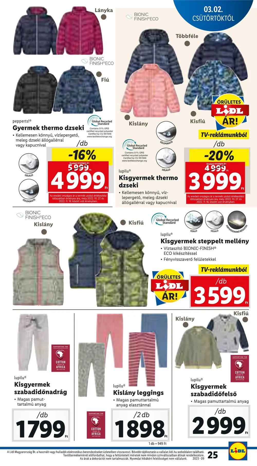 Lidl akciós újság 03.02–03.08 – 25. oldal