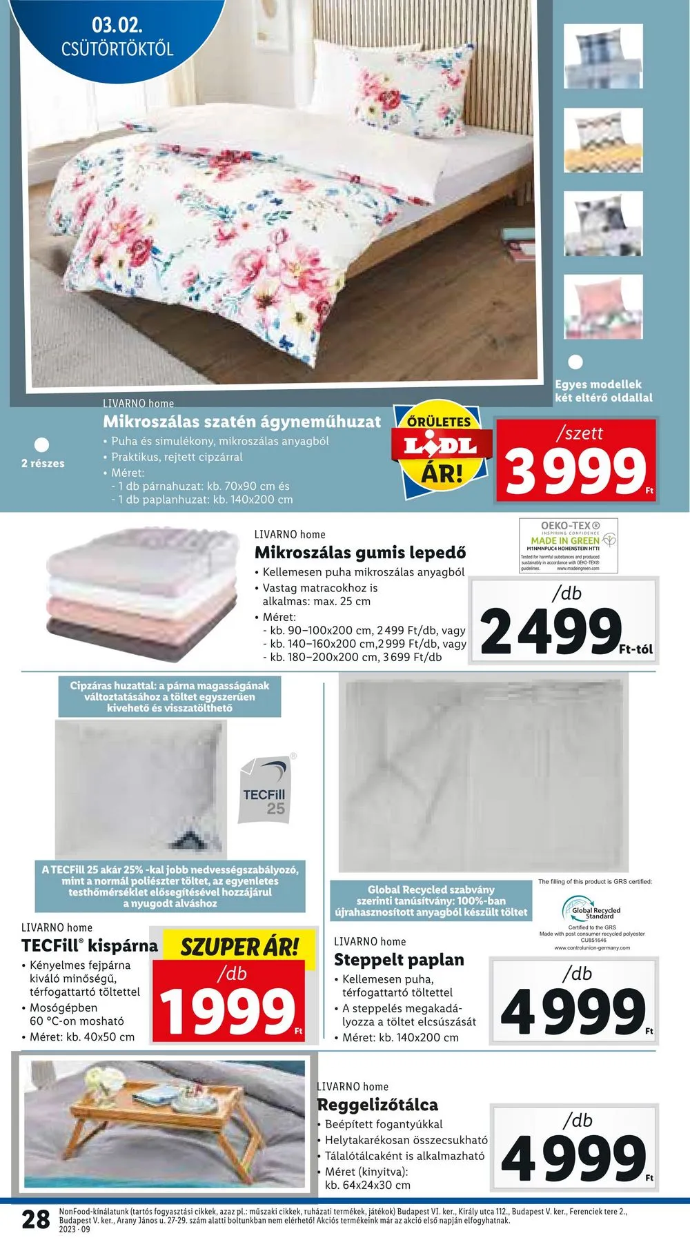 Lidl akciós újság 03.02–03.08 – 28. oldal