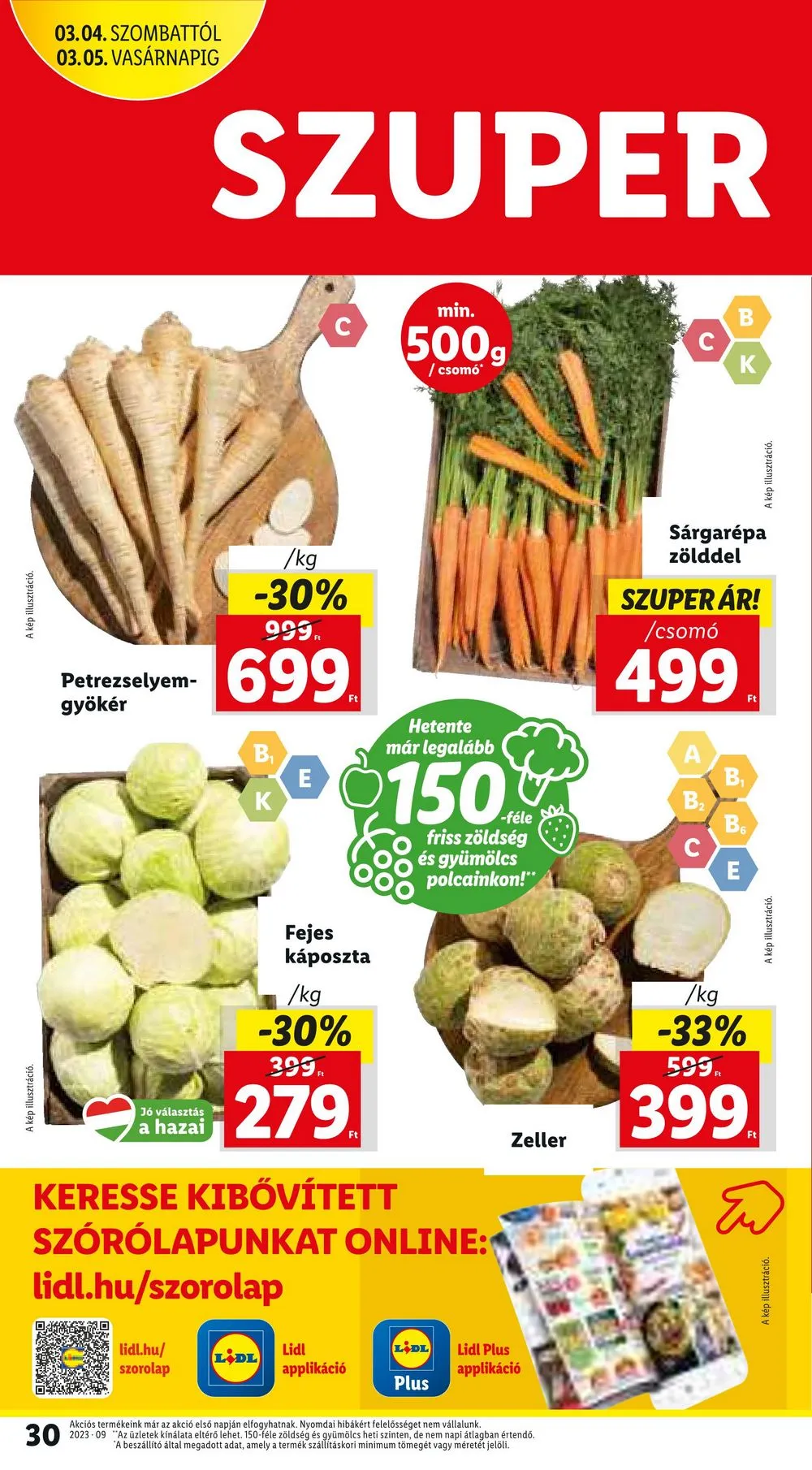 Lidl akciós újság 03.02–03.08 – 30. oldal