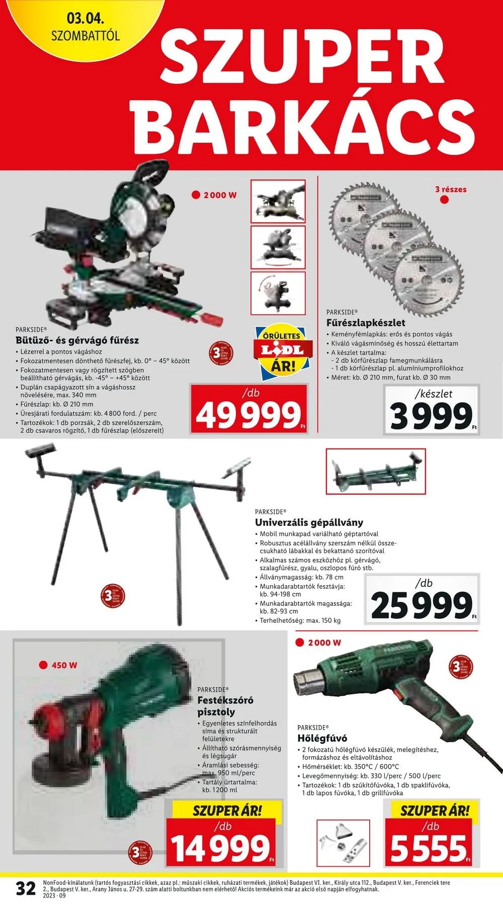 Lidl akciós újság 03.02–03.08 – 32. oldal