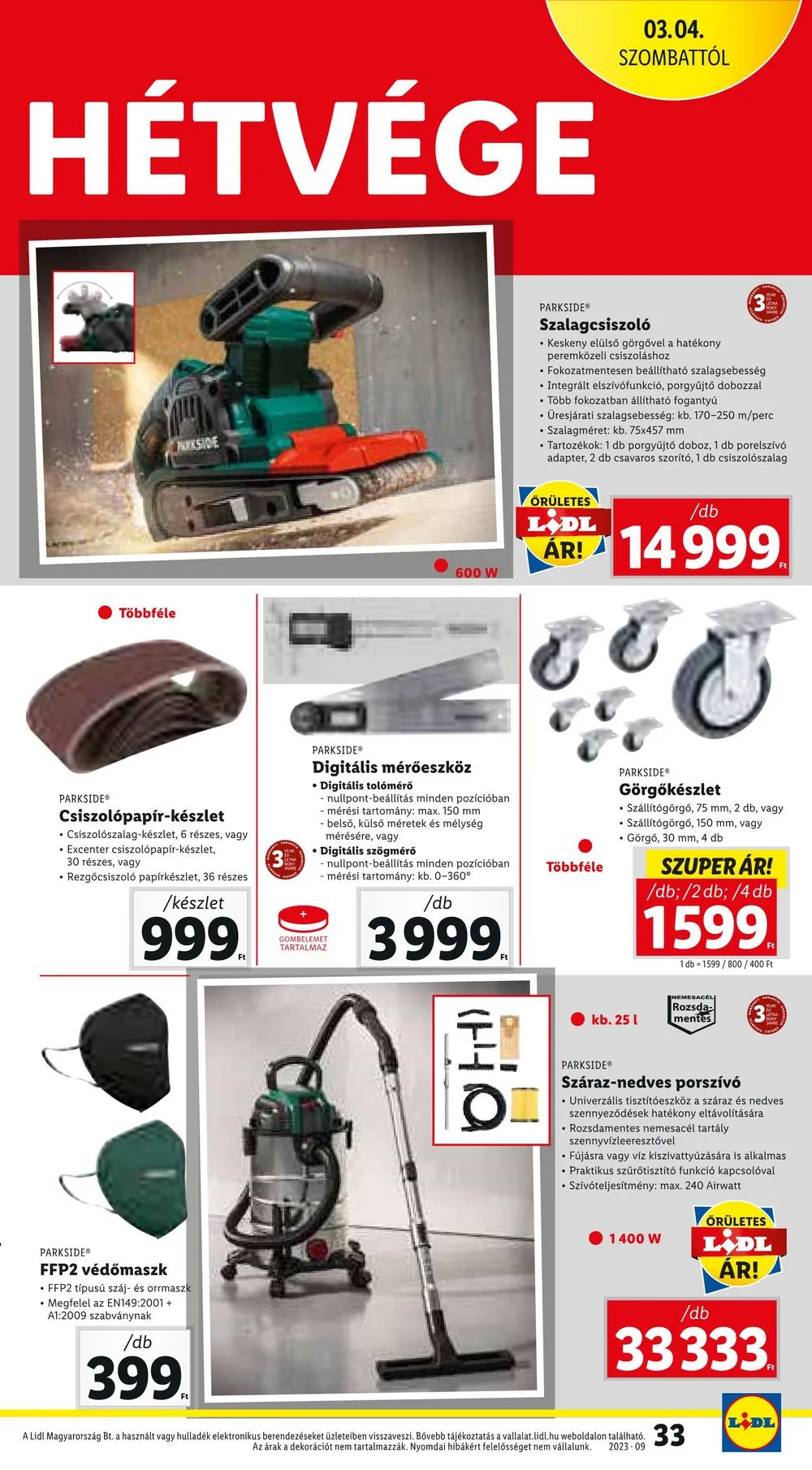 Lidl akciós újság 03.02–03.08 – 33. oldal