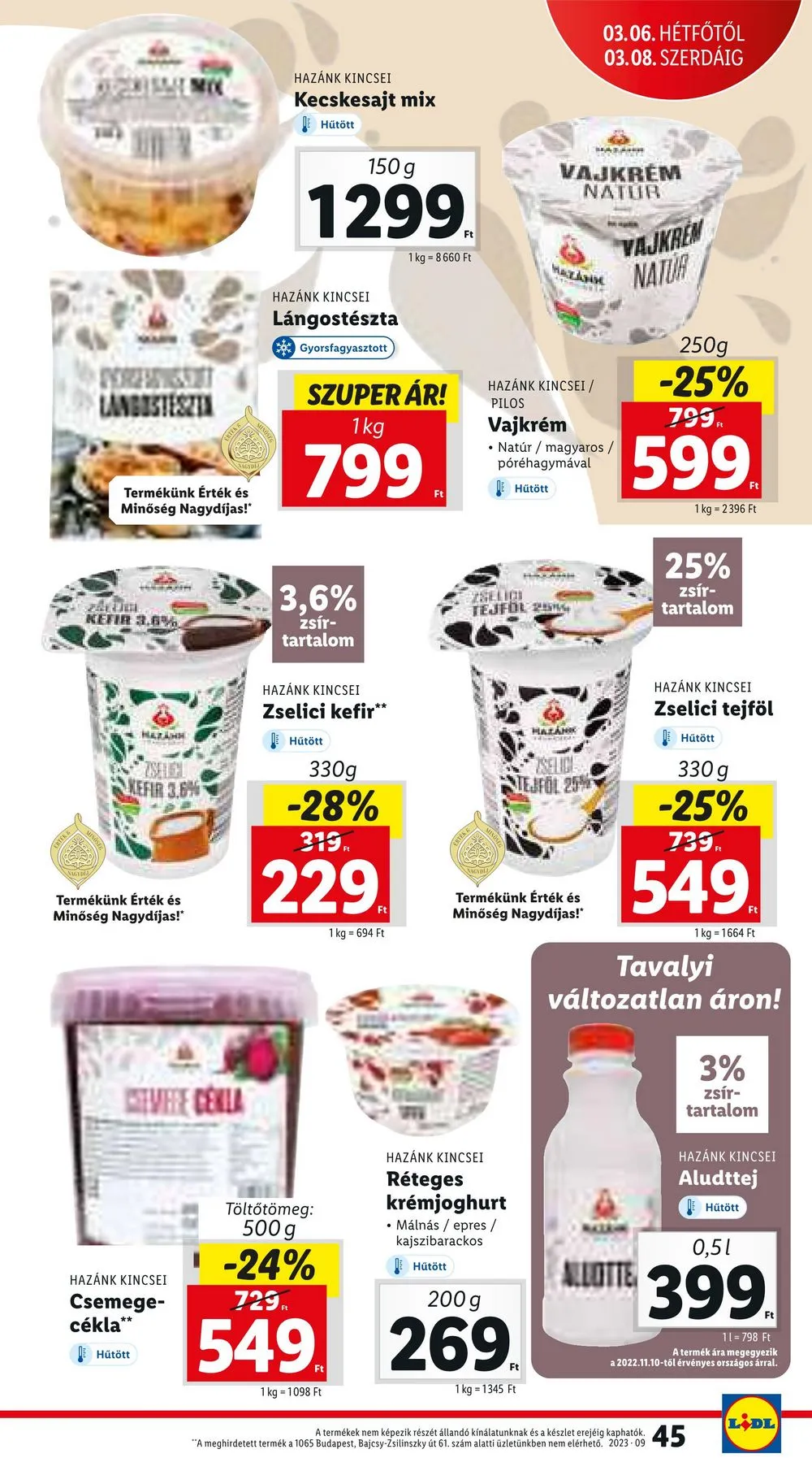 Lidl akciós újság 03.02–03.08 – 45. oldal