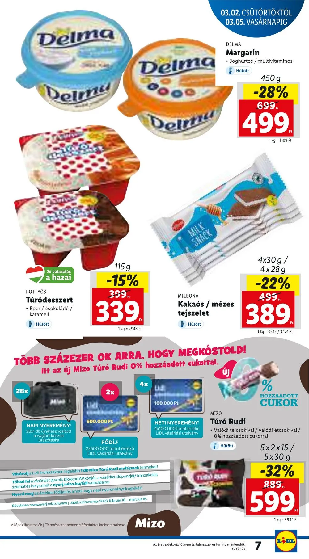 Lidl akciós újság 03.02–03.08 – 7. oldal