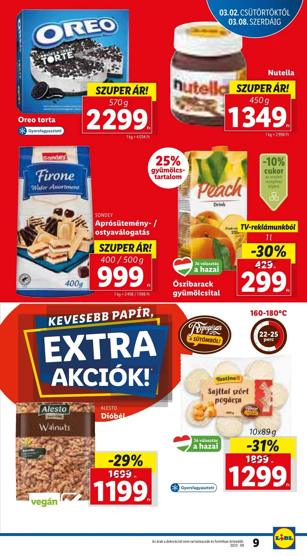 Lidl akciós újság 03.02–03.08 – 9. oldal