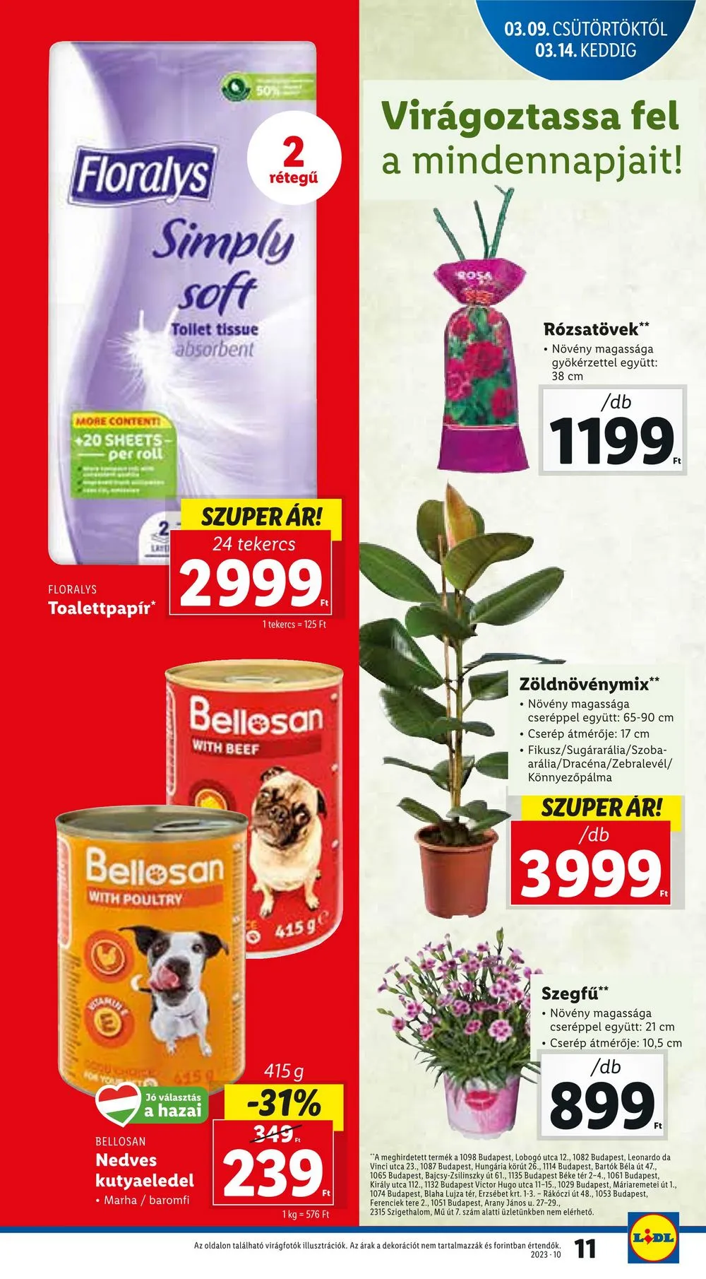 Lidl akciós újság 03.09–03.14 – 11. oldal