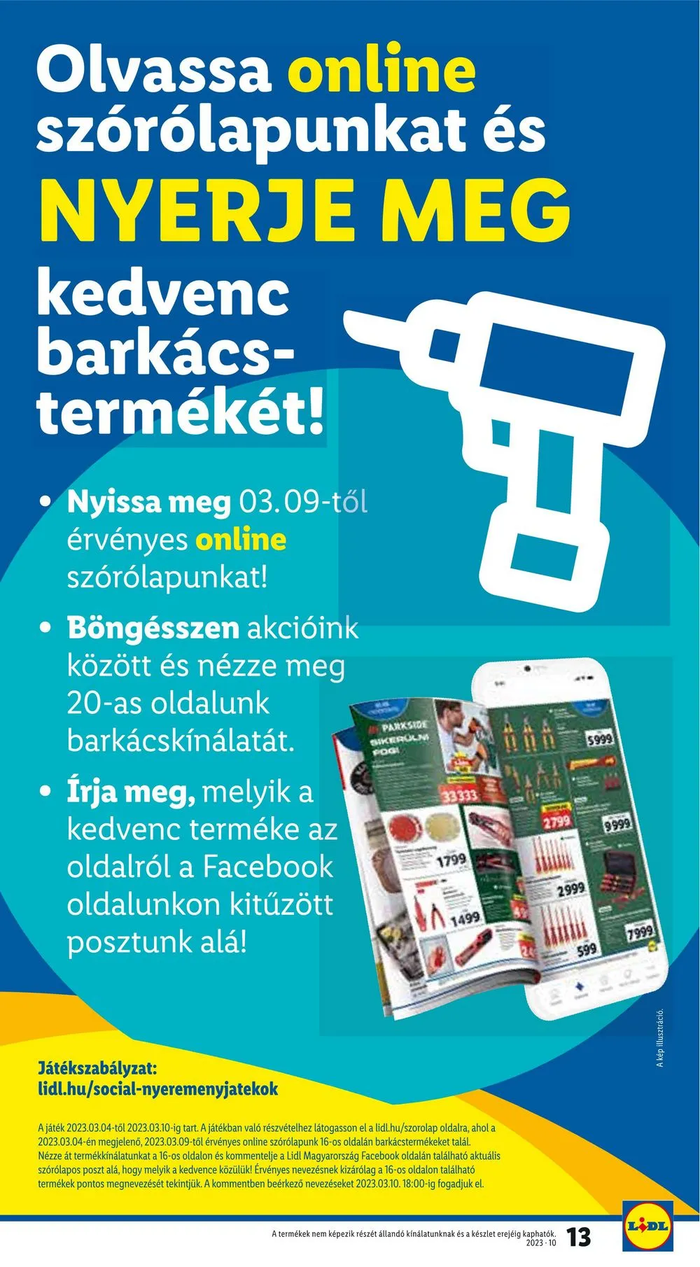Lidl akciós újság 03.09–03.14 – 13. oldal