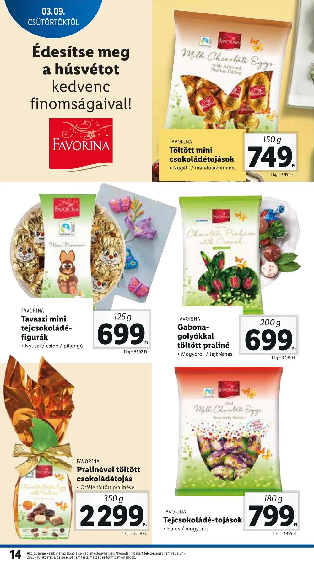 Lidl akciós újság 03.09–03.14 – 14. oldal