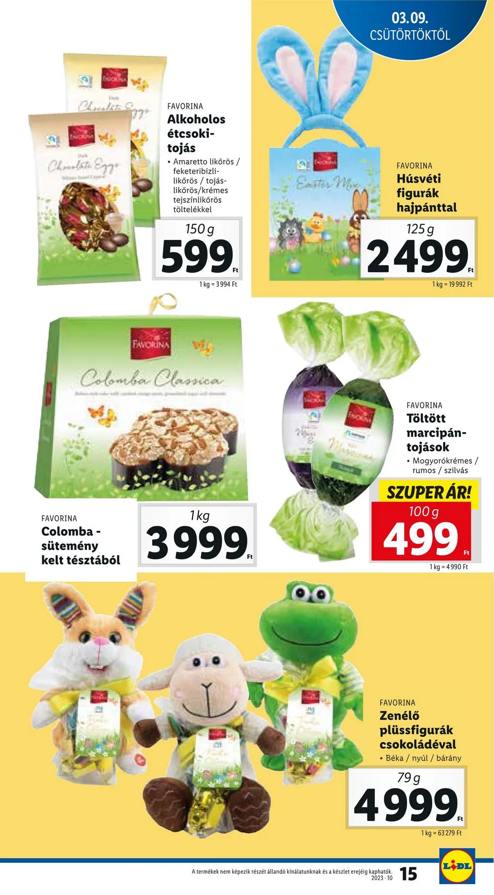 Lidl akciós újság 03.09–03.14 – 15. oldal