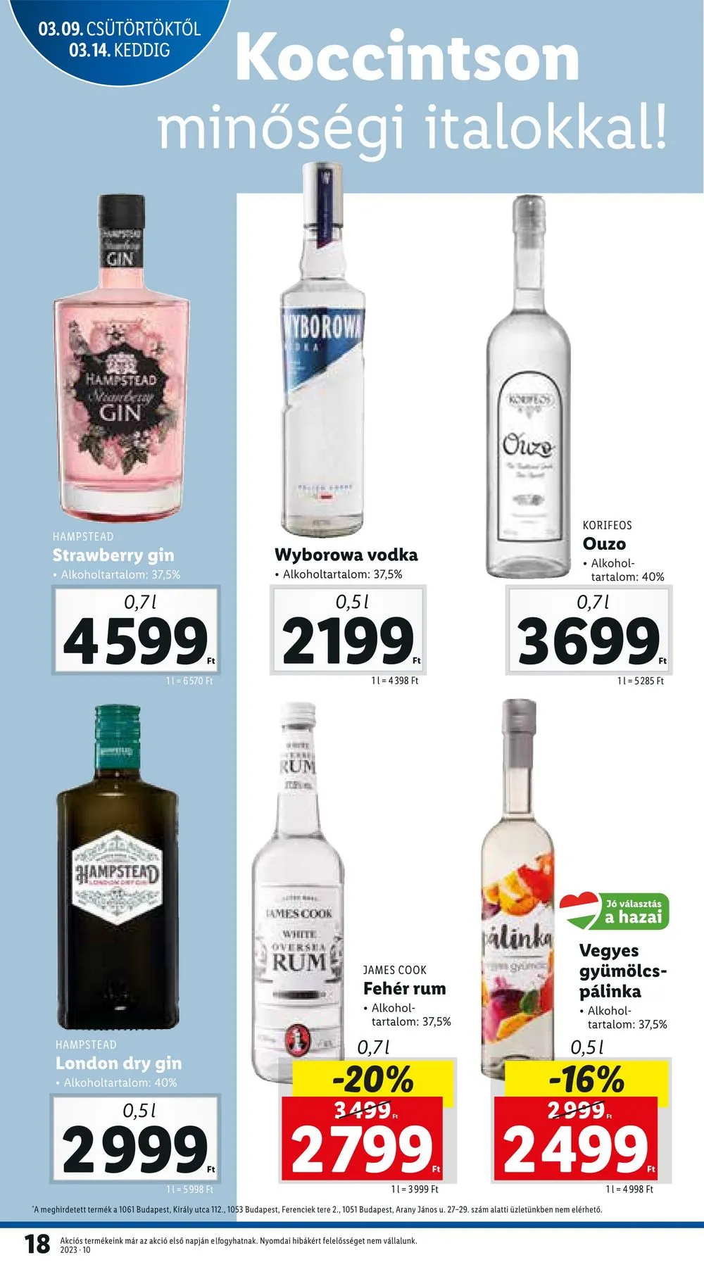 Lidl akciós újság 03.09–03.14 – 16. oldal