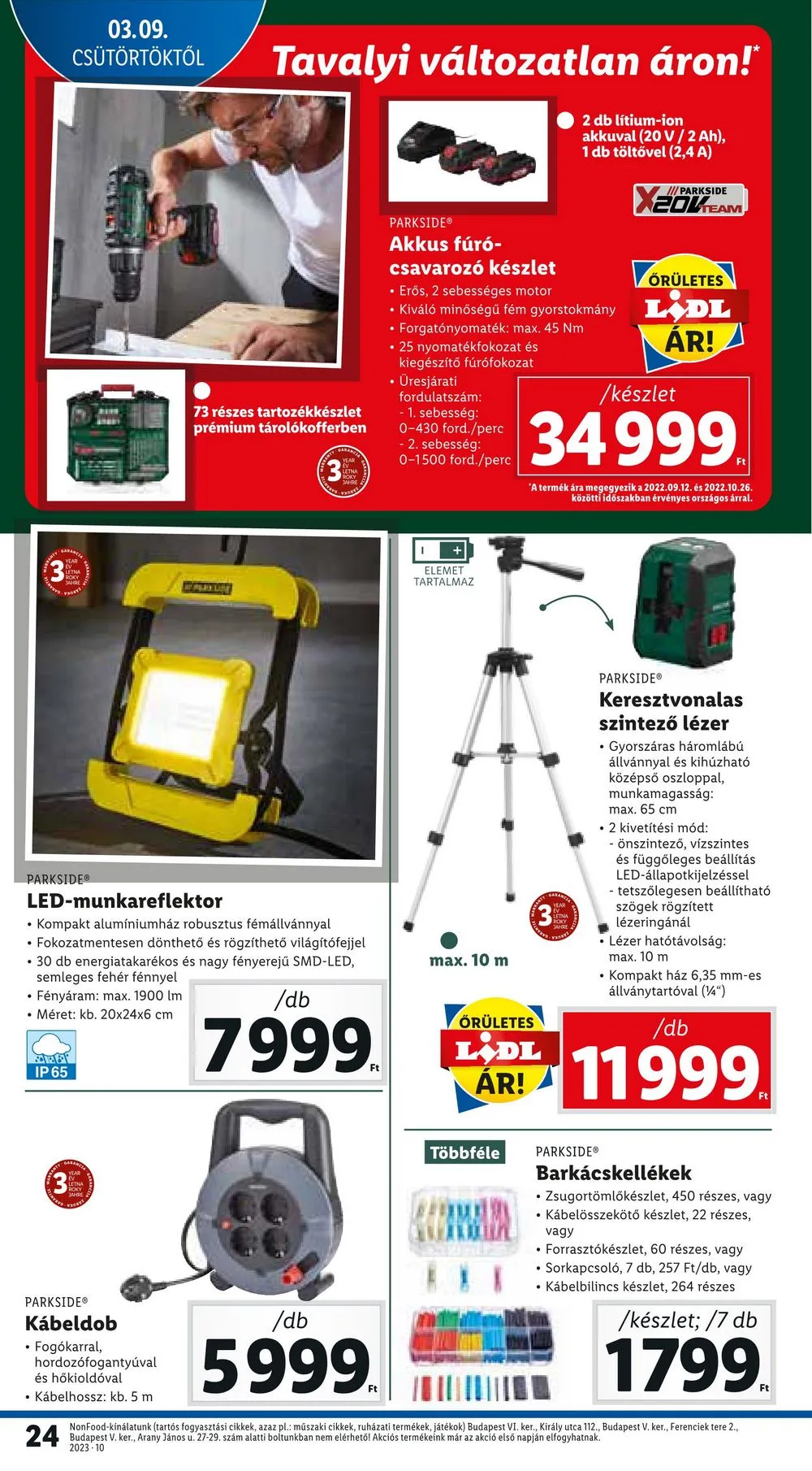 Lidl akciós újság 03.09–03.14 – 24. oldal