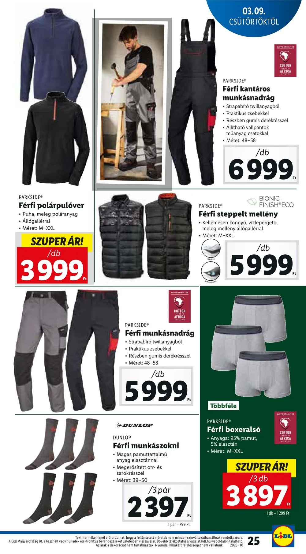 Lidl akciós újság 03.09–03.14 – 25. oldal