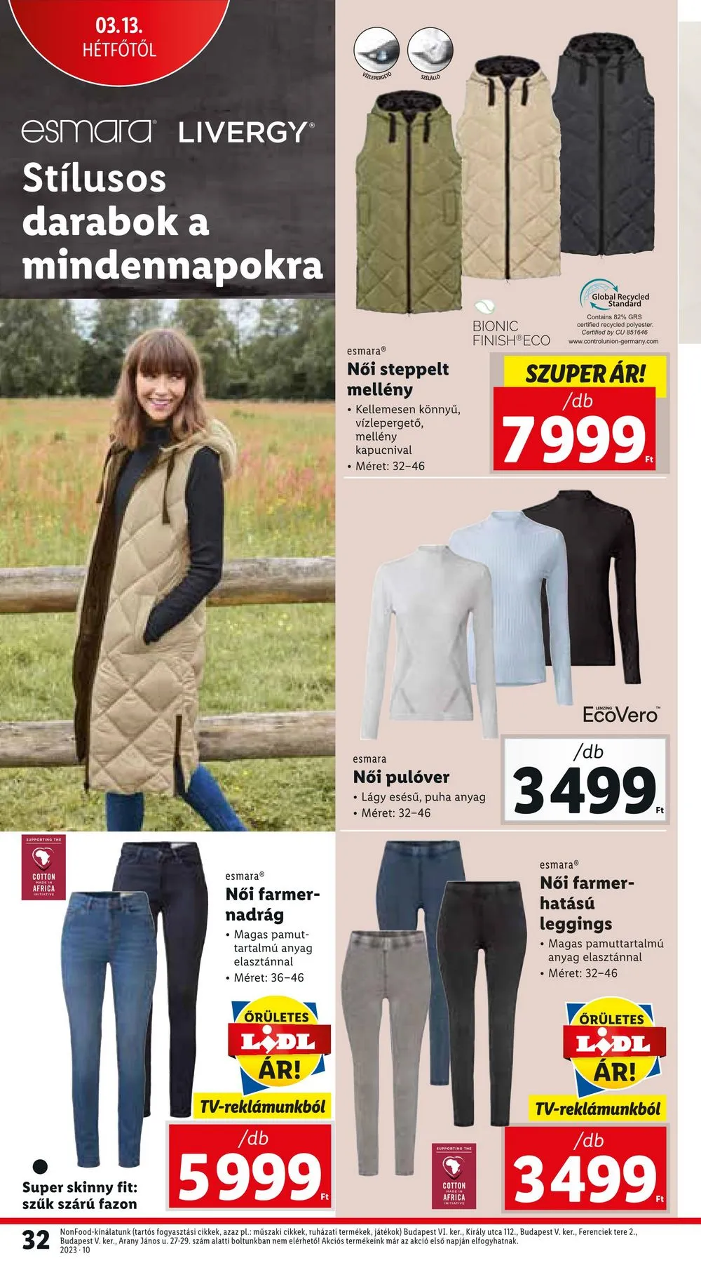 Lidl akciós újság 03.09–03.14 – 32. oldal