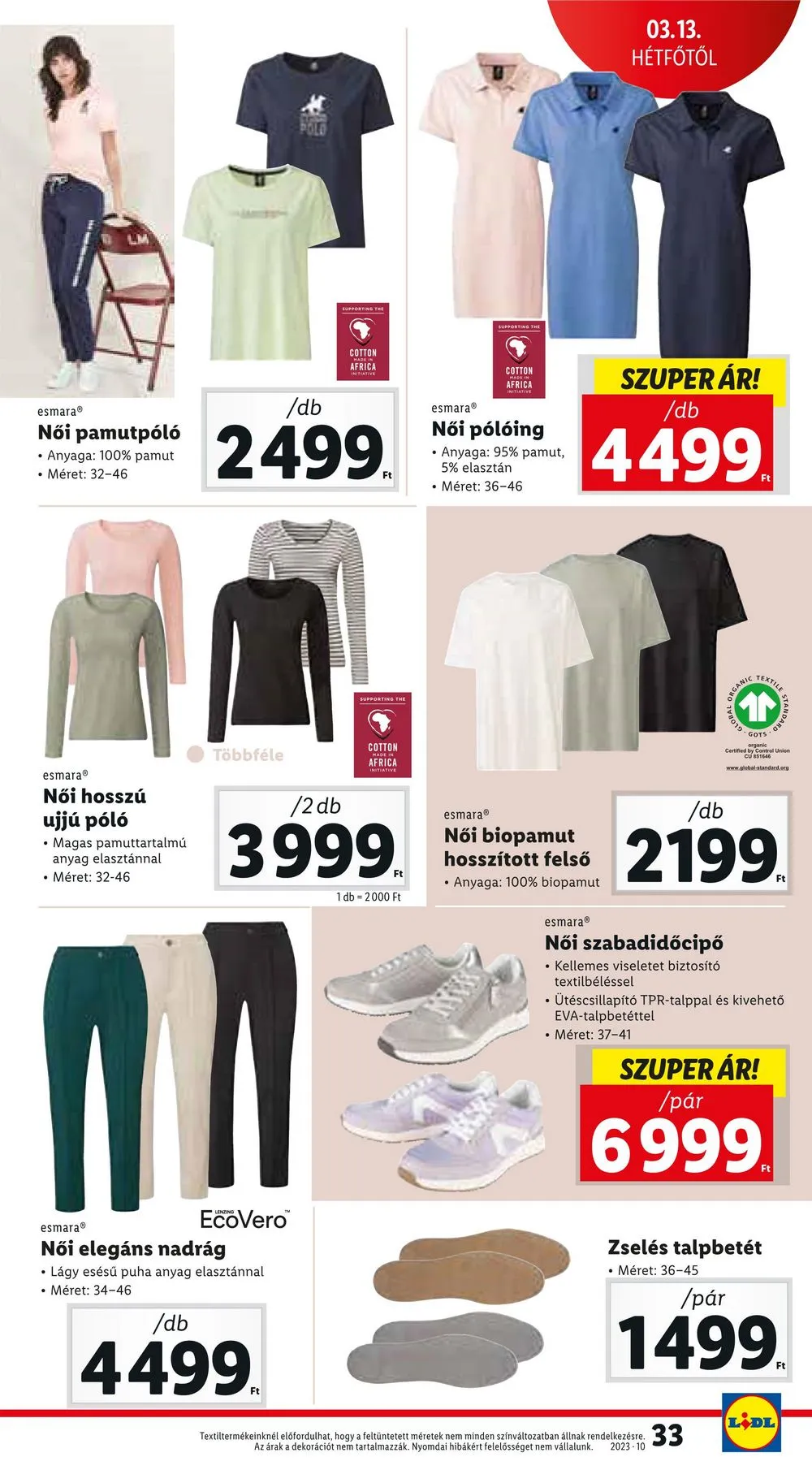 Lidl akciós újság 03.09–03.14 – 33. oldal
