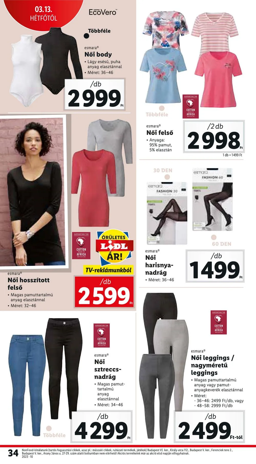 Lidl akciós újság 03.09–03.14 – 34. oldal