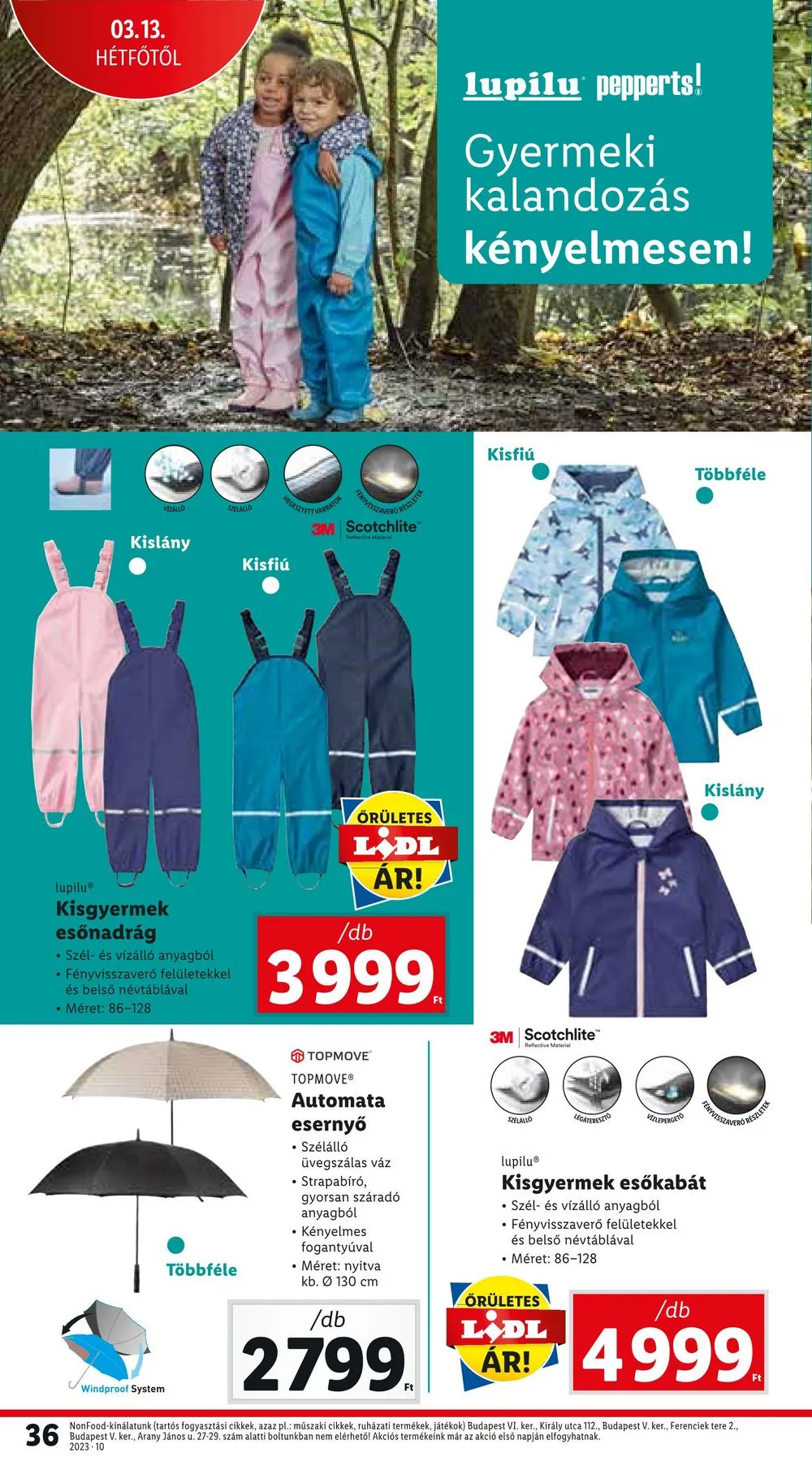 Lidl akciós újság 03.09–03.14 – 36. oldal