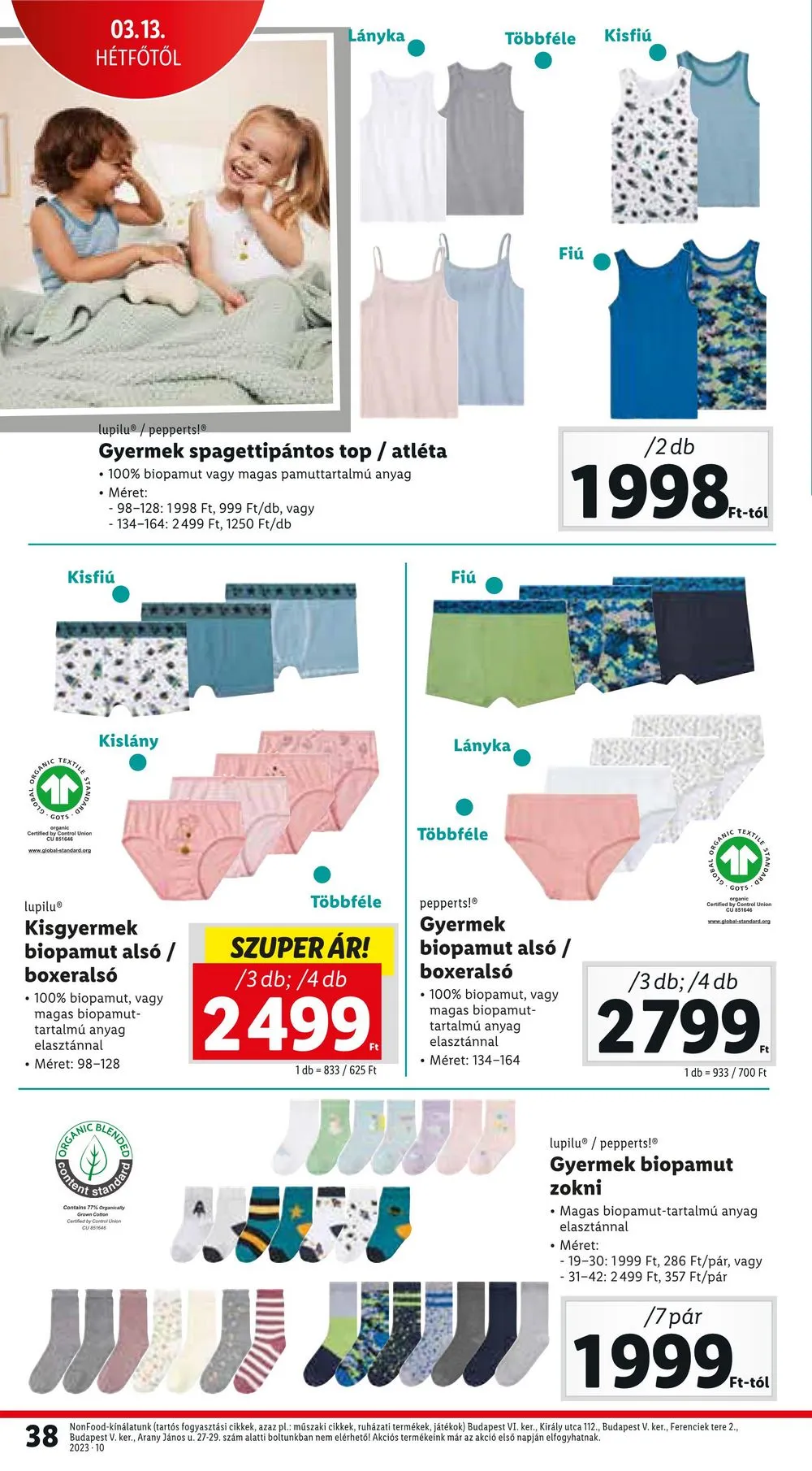 Lidl akciós újság 03.09–03.14 – 38. oldal