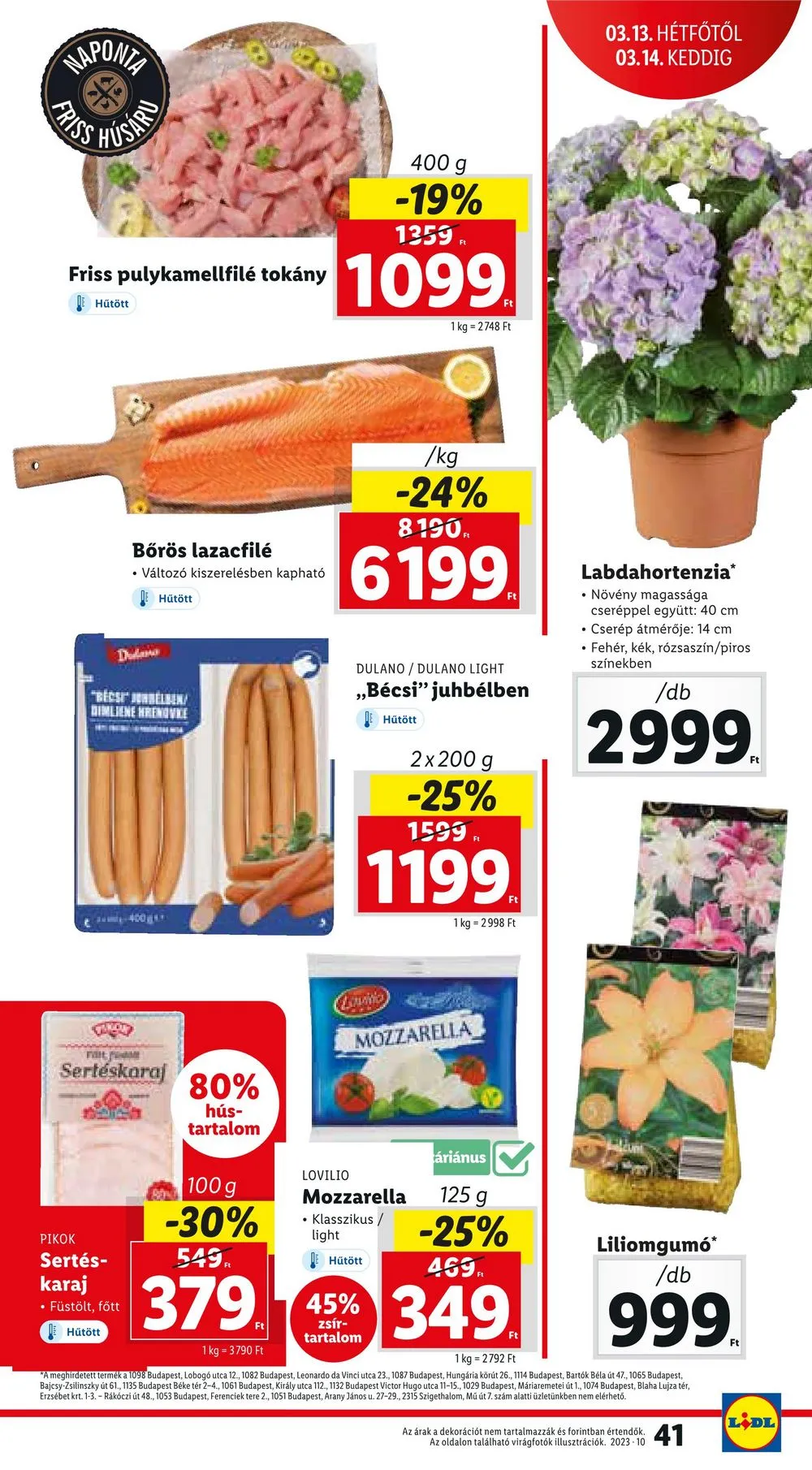 Lidl akciós újság 03.09–03.14 – 41. oldal