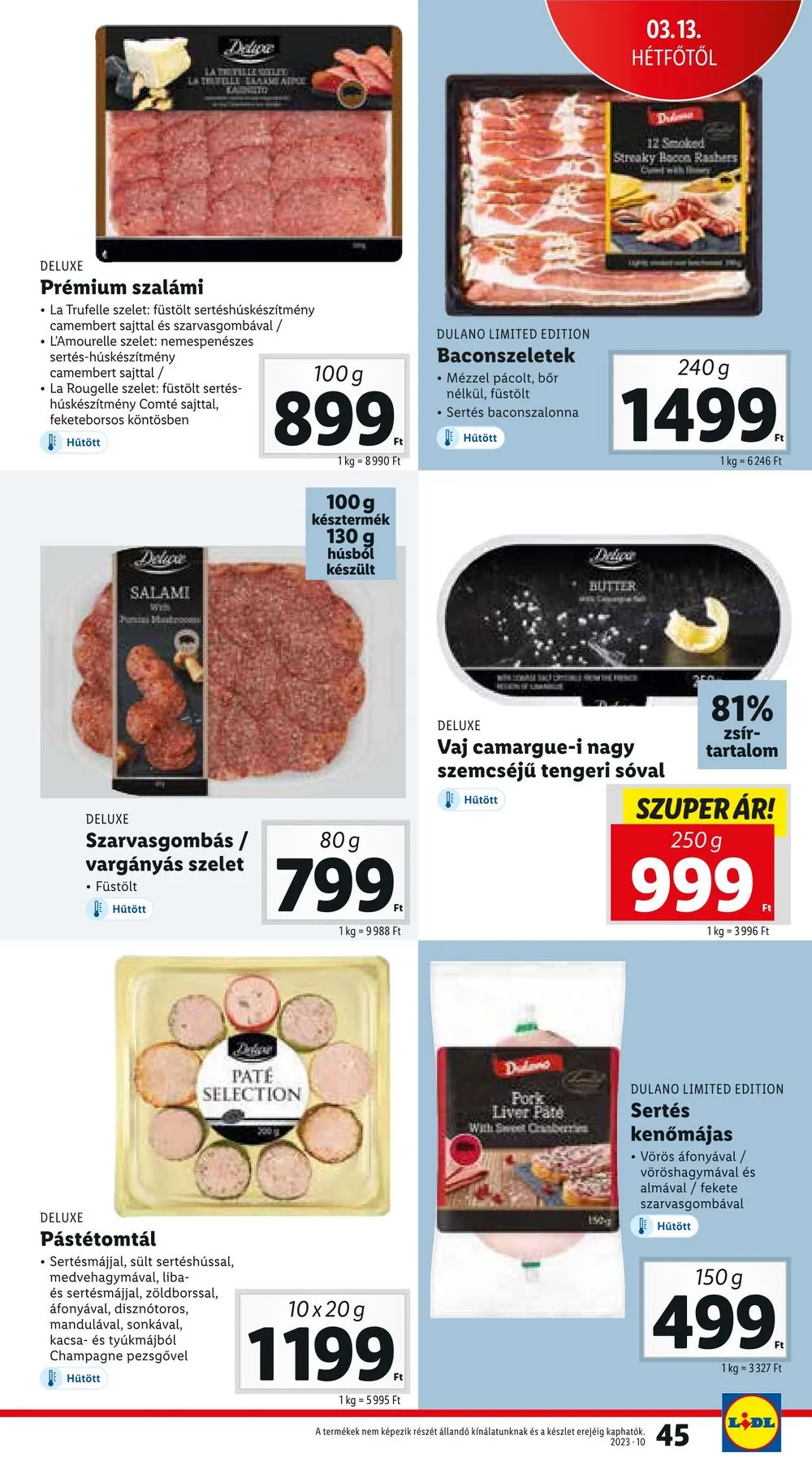Lidl akciós újság 03.09–03.14 – 45. oldal