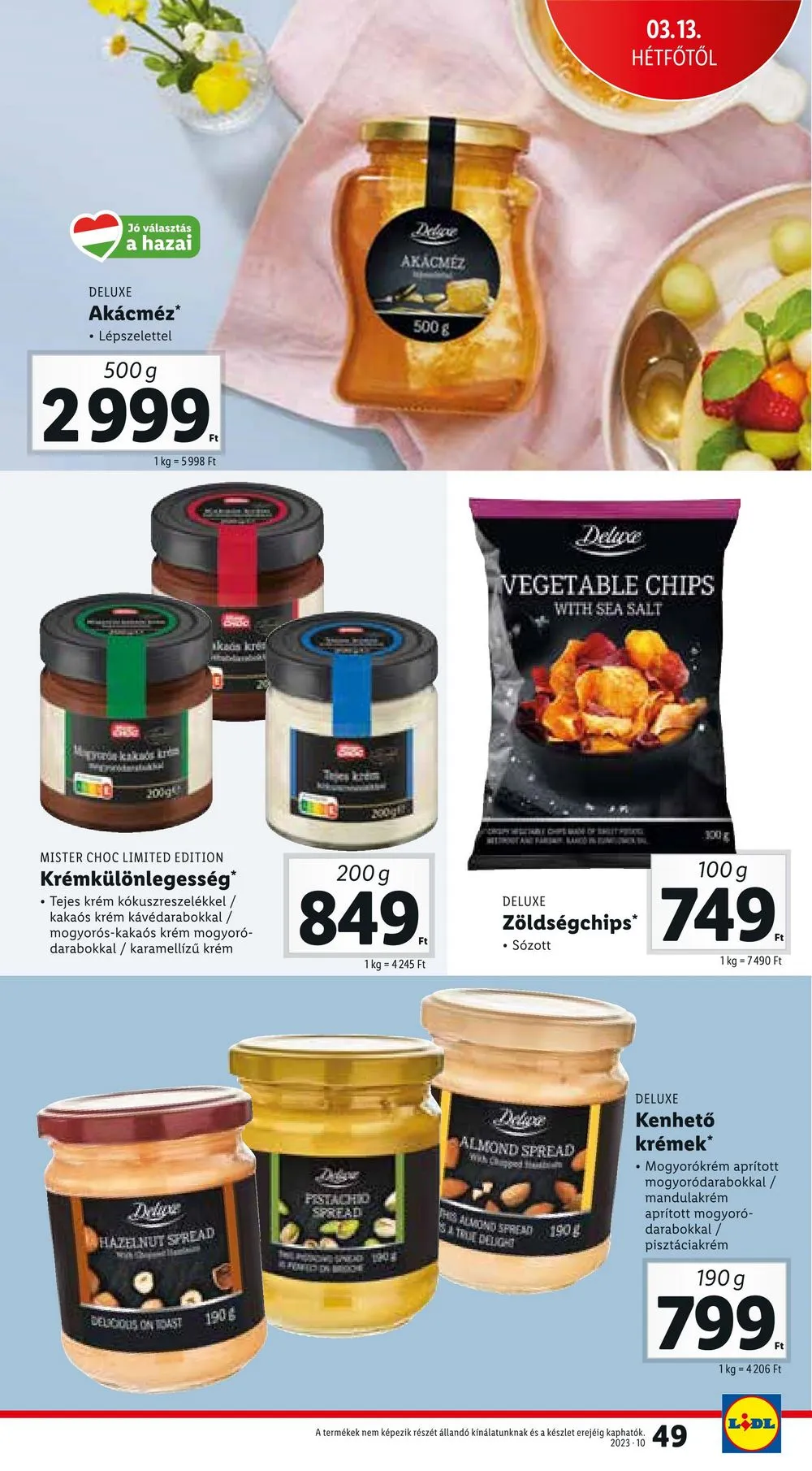 Lidl akciós újság 03.09–03.14 – 49. oldal